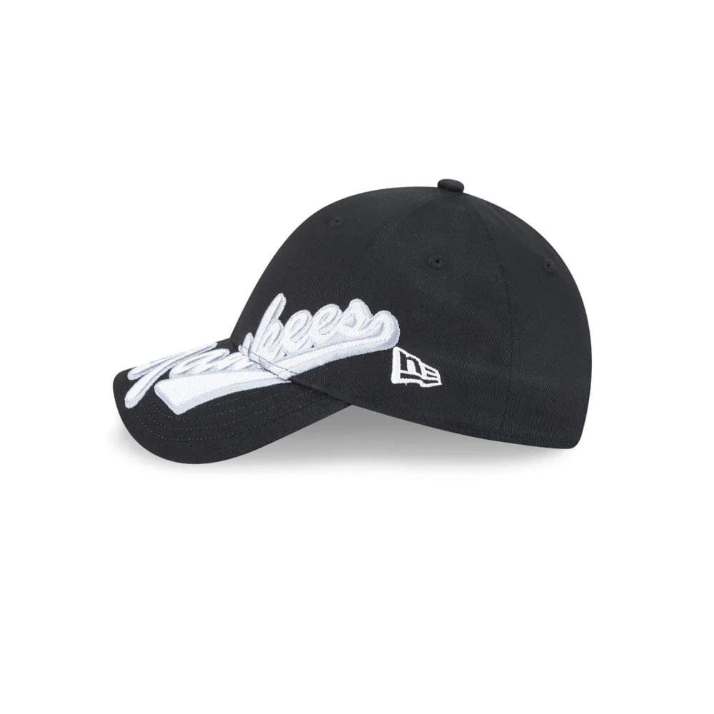 New York Yankees MLB Mix League Black 9FORTY Adjustable Cap - Image 5