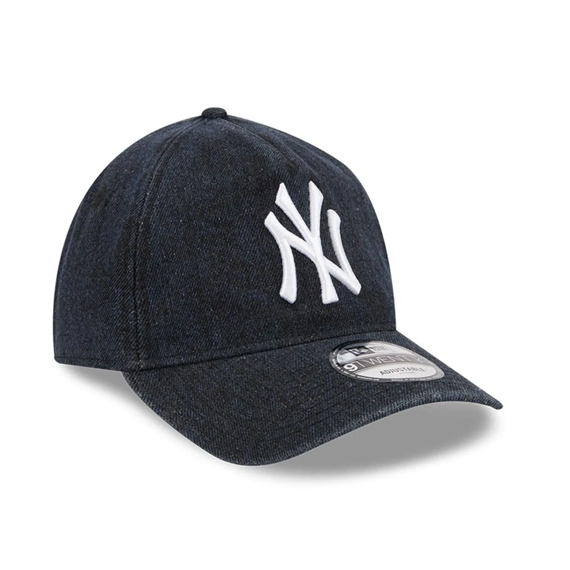 New York Yankees MLB Overwash Navy 9TWENTY A-Frame Adjustable Cap - Image 3
