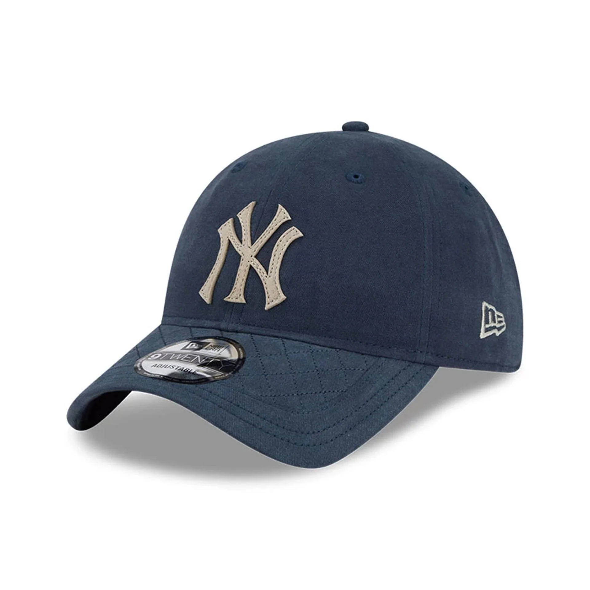 New York Yankees MLB Quilted Navy 9TWENTY Adjustable Cap