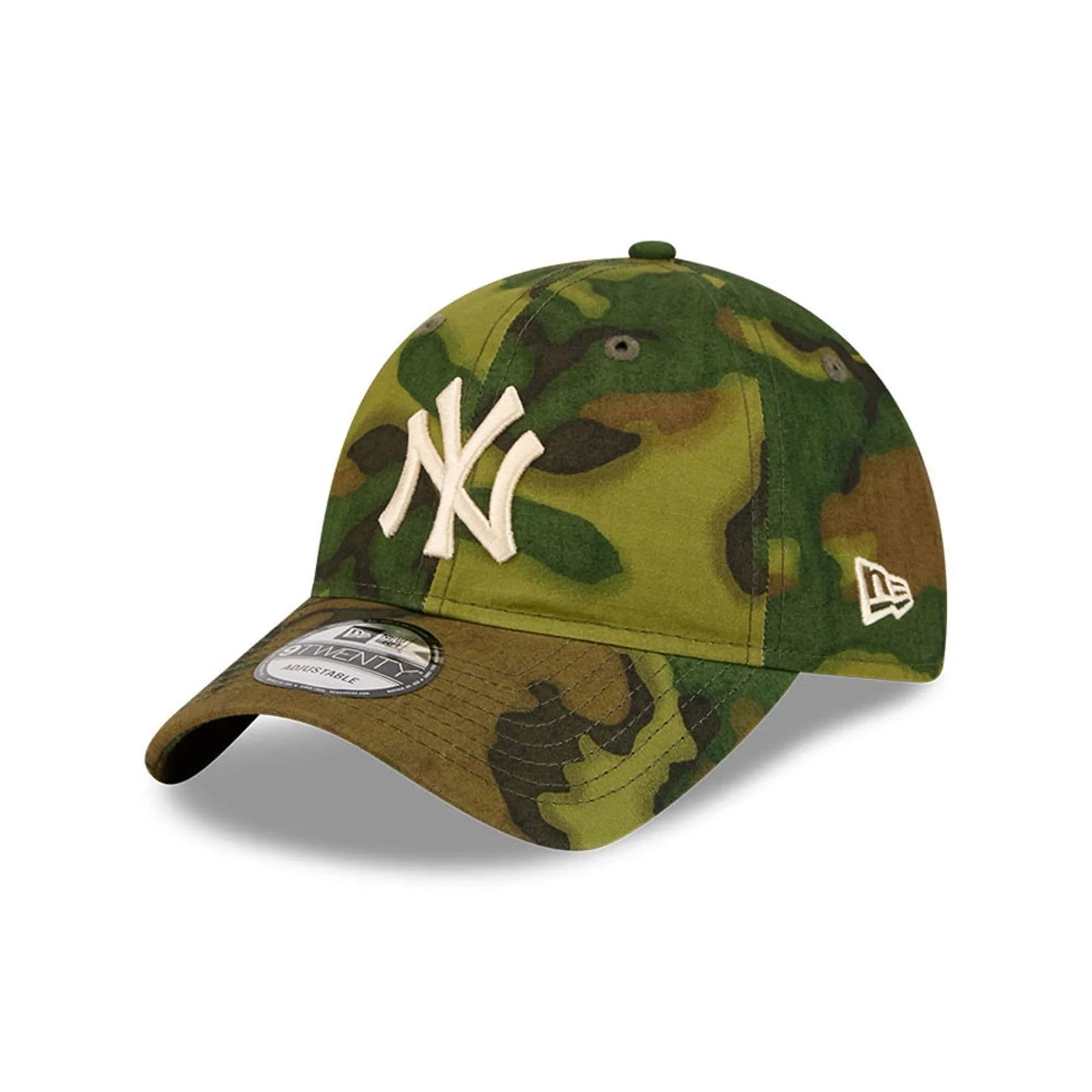 New York Yankees MLB Ripstop Camo 9TWENTY Adjustable Cap
