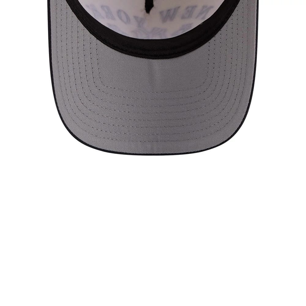 New York Yankees MLB Rope Cream 9FORTY A-Frame Adjustable Cap - Image 2