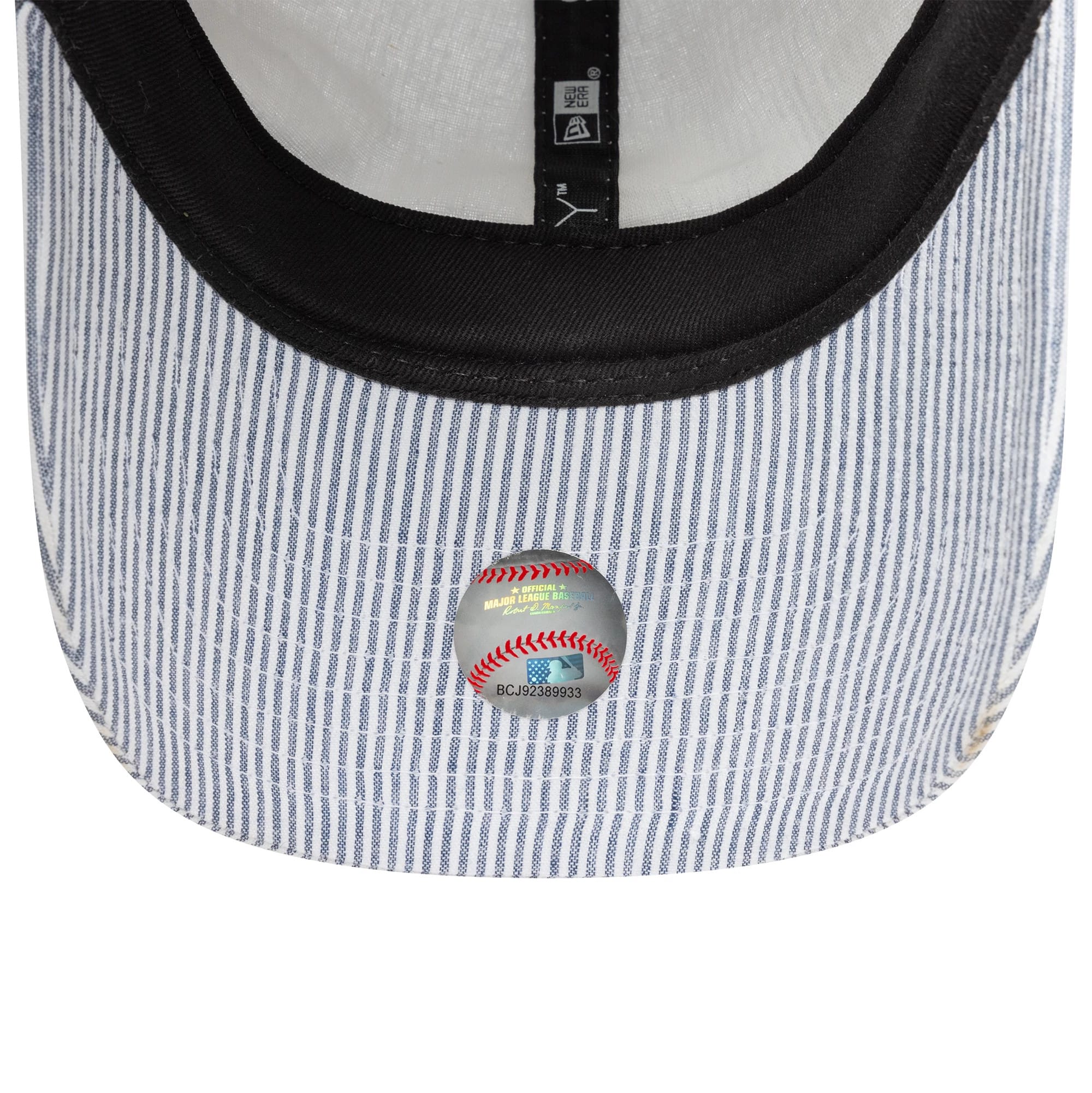 New York Yankees MLB Seersucker Navy 9TWENTY Adjustable Cap - Image 5