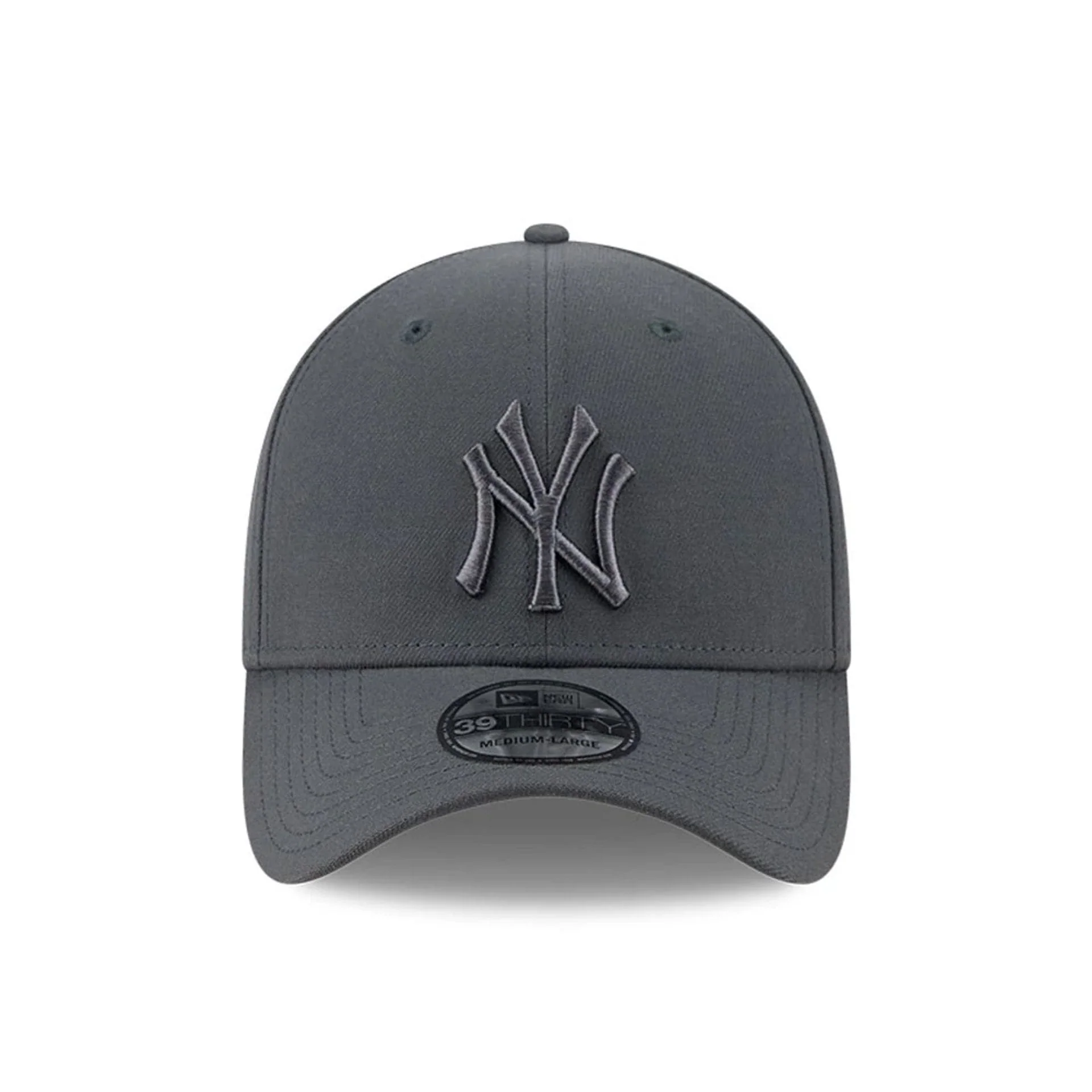 New York Yankees MLB Steel Charcoal 39THIRTY Stretch Fit Cap - Image 2