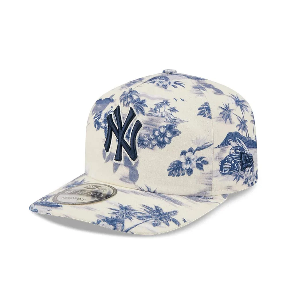 New York Yankees MLB Tropics Navy 19TWENTY Adjustable Cap