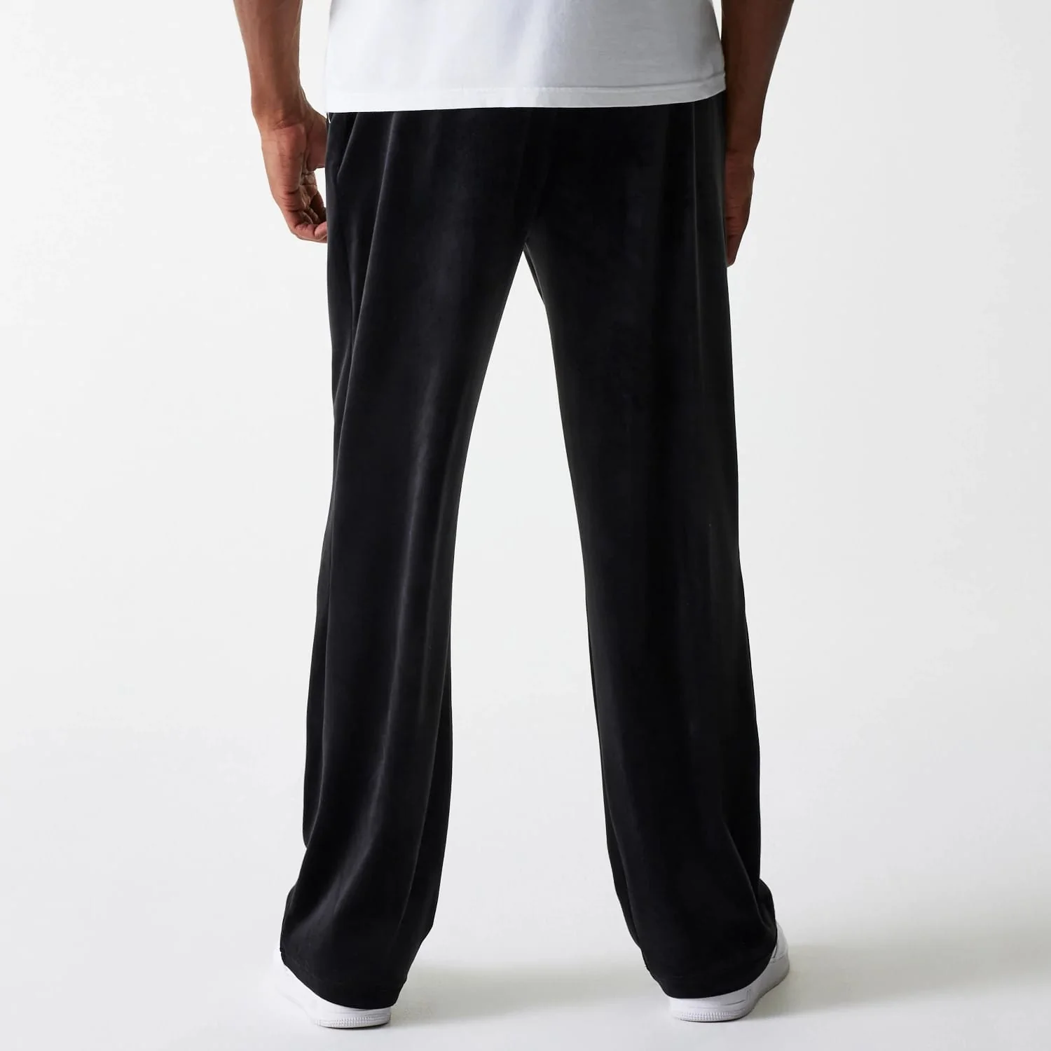 New York Yankees MLB Velour Black Track Pants - Image 2