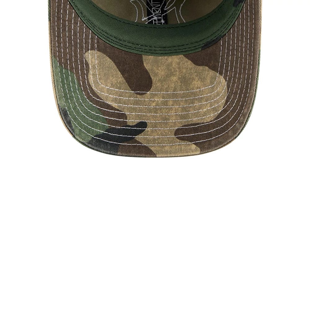 New York Yankees MLB Washed Camo Open Green 9TWENTY Adjustable Cap - Image 5