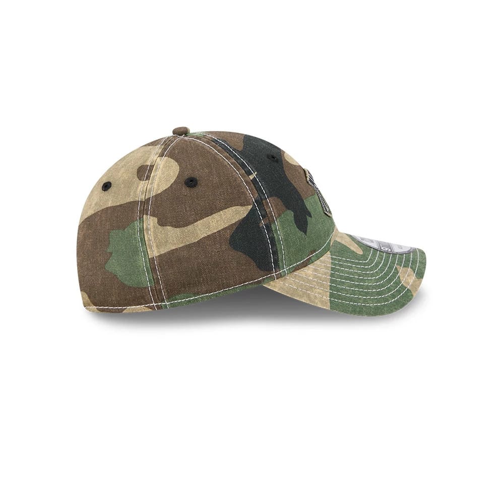 New York Yankees MLB Washed Camo Open Green 9TWENTY Adjustable Cap - Image 7