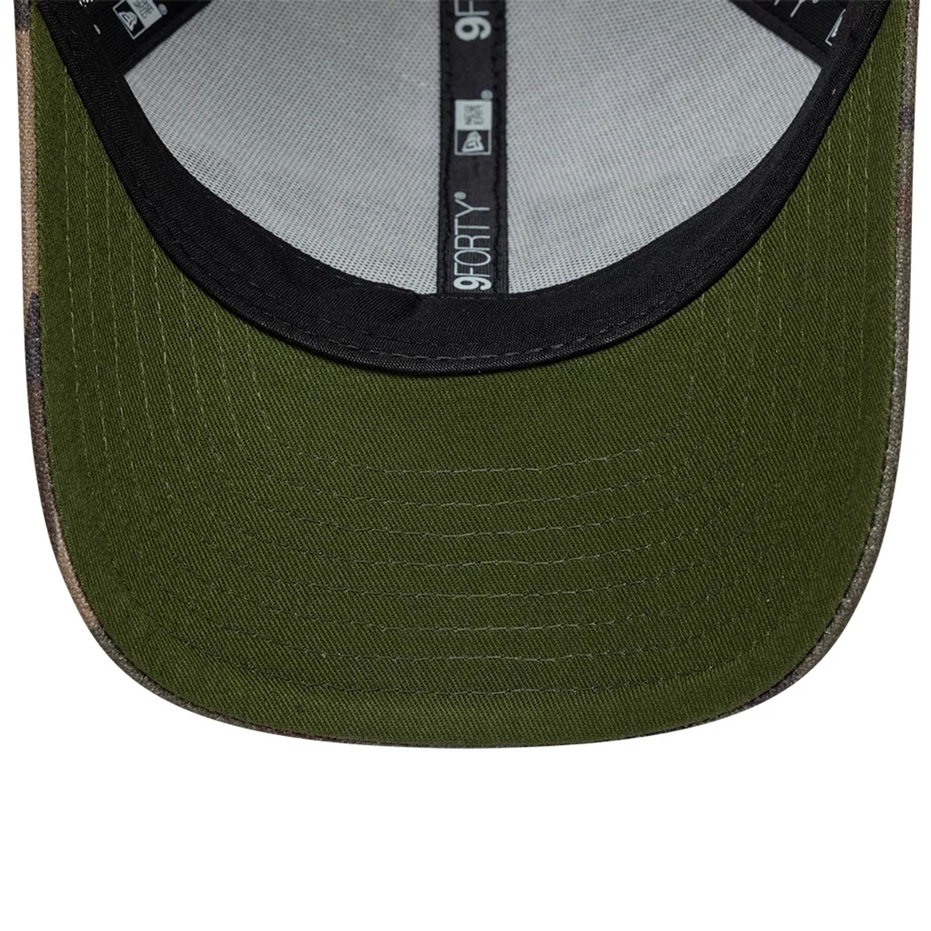 New York Yankees MLB Wordmark Woodland Camo 9FORTY M-Crown Adjustable Cap - Image 5