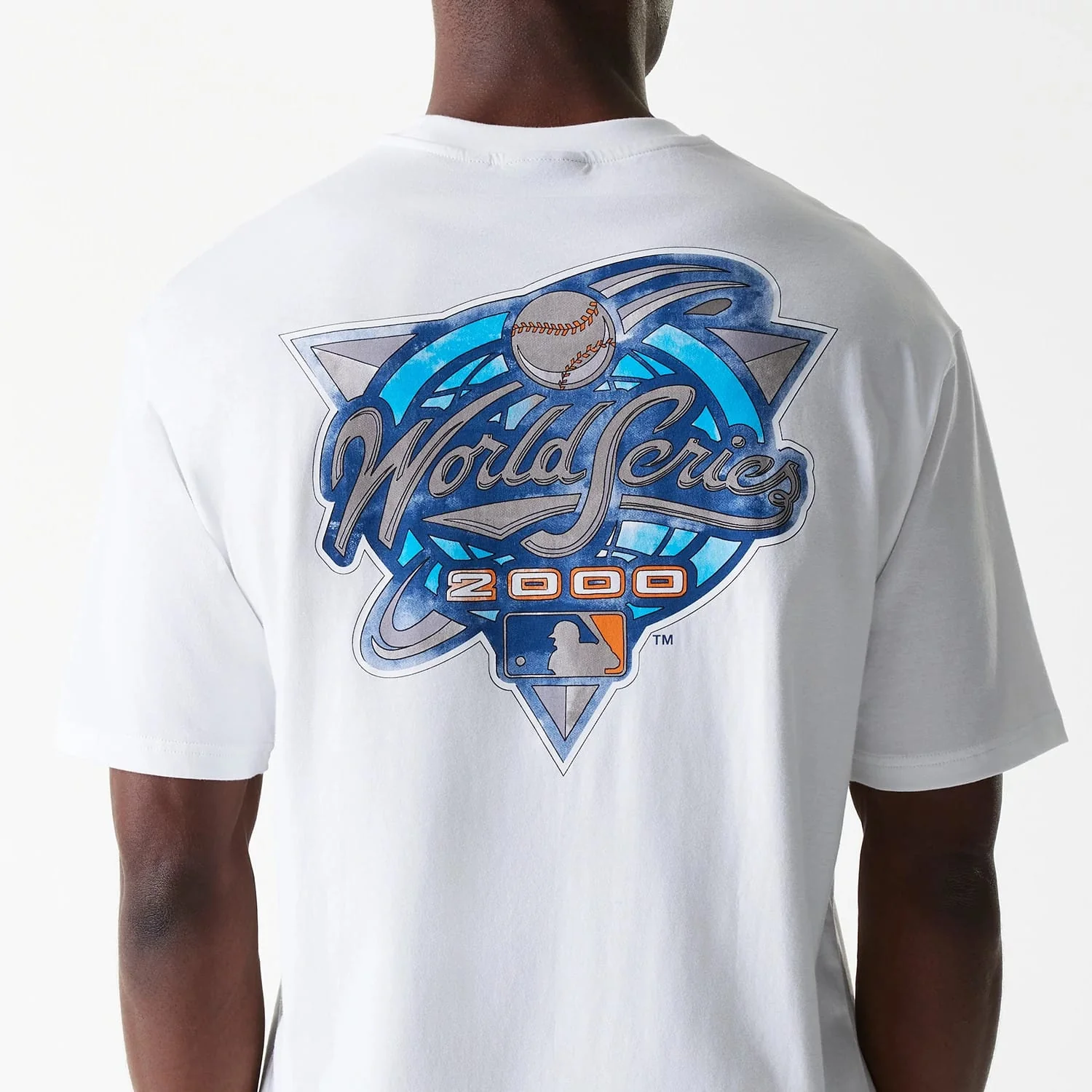 New York Yankees MLB World Series White Oversized T-Shirt - Image 6
