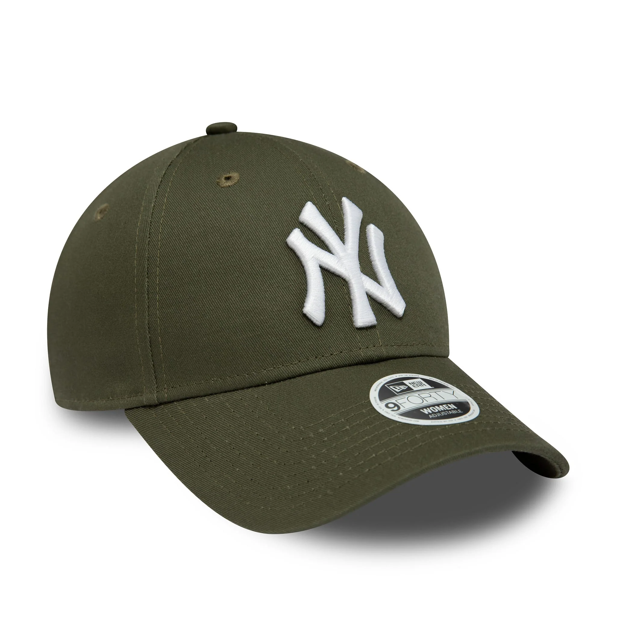 New York Yankees Womens League Essential Green 9FORTY Adjustable Cap - Image 3
