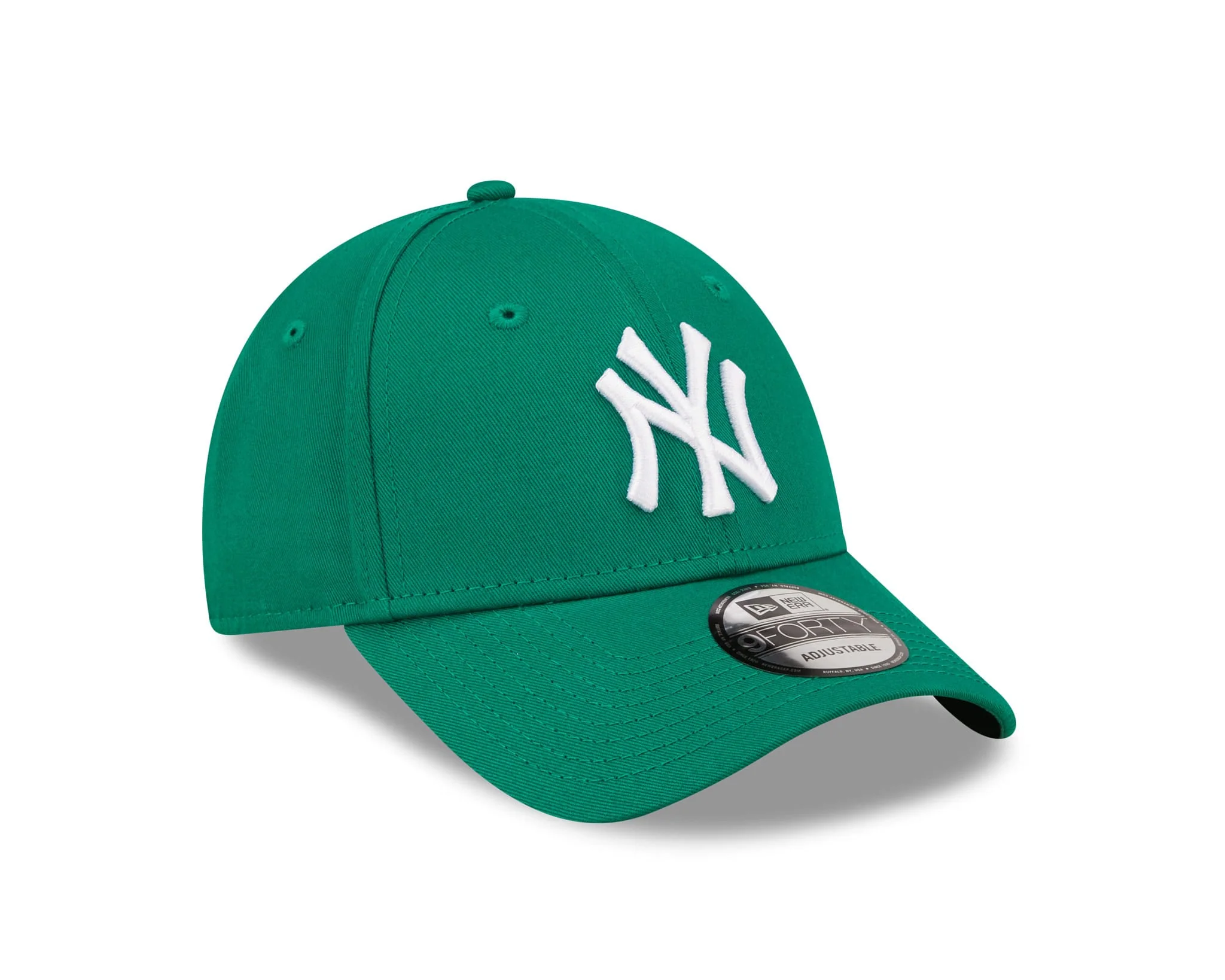 New York Yankees Womens League Essential Green 9FORTY Adjustable Cap - Image 3