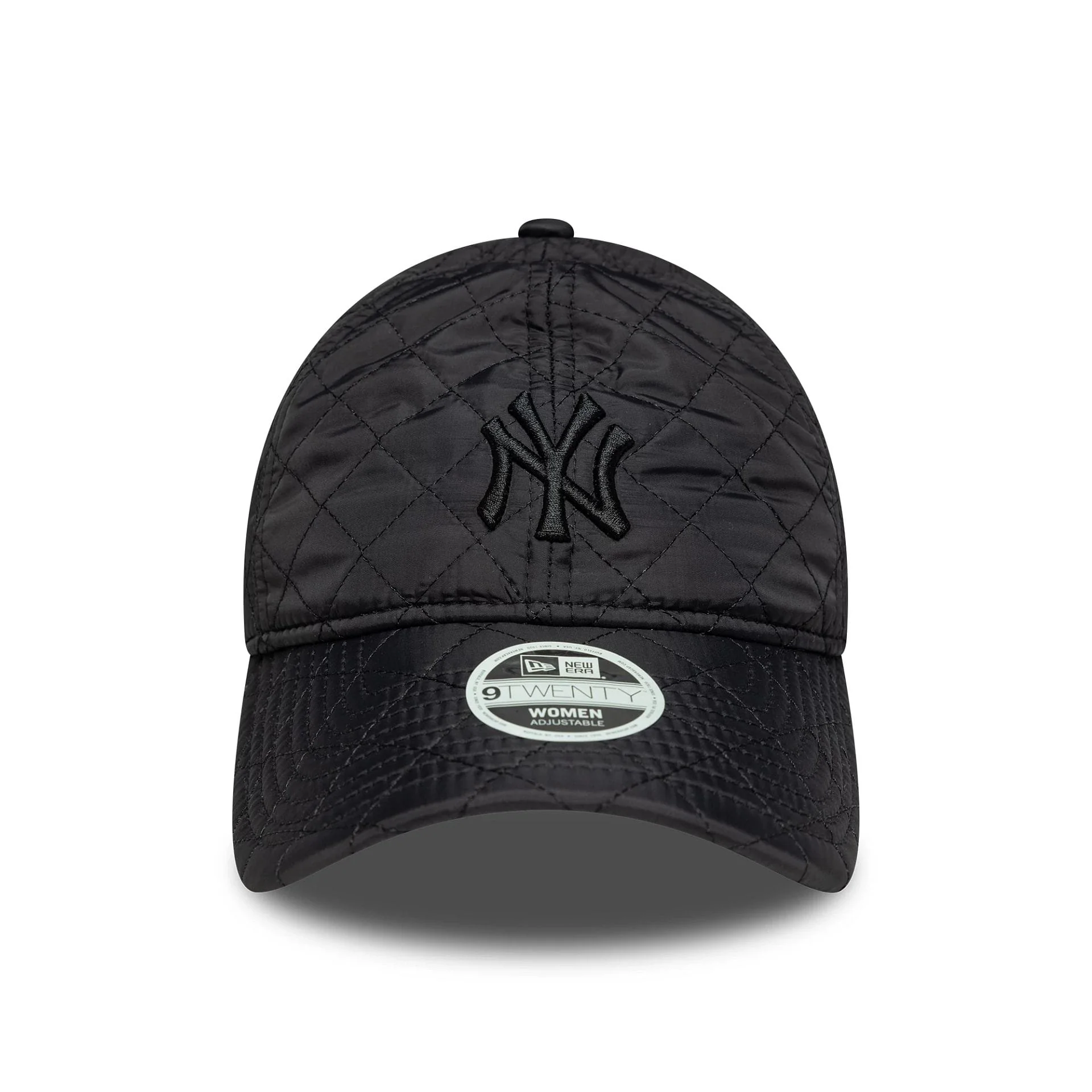 New York Yankees Womens MLB Padded Black 9TWENTY Adjustable Cap - Image 2