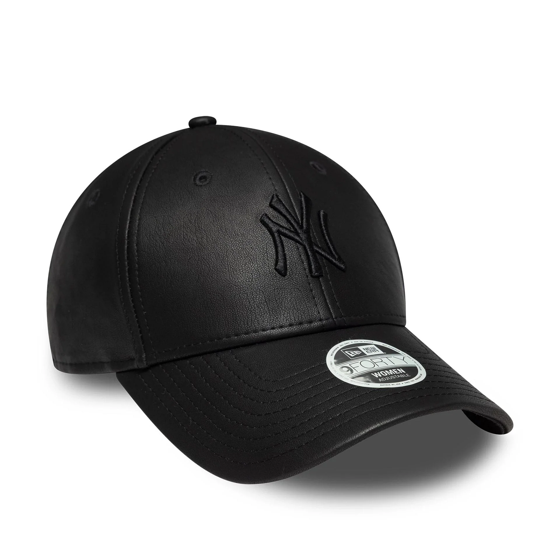 New York Yankees Womens MLB PU Black 9FORTY Cap - Image 3