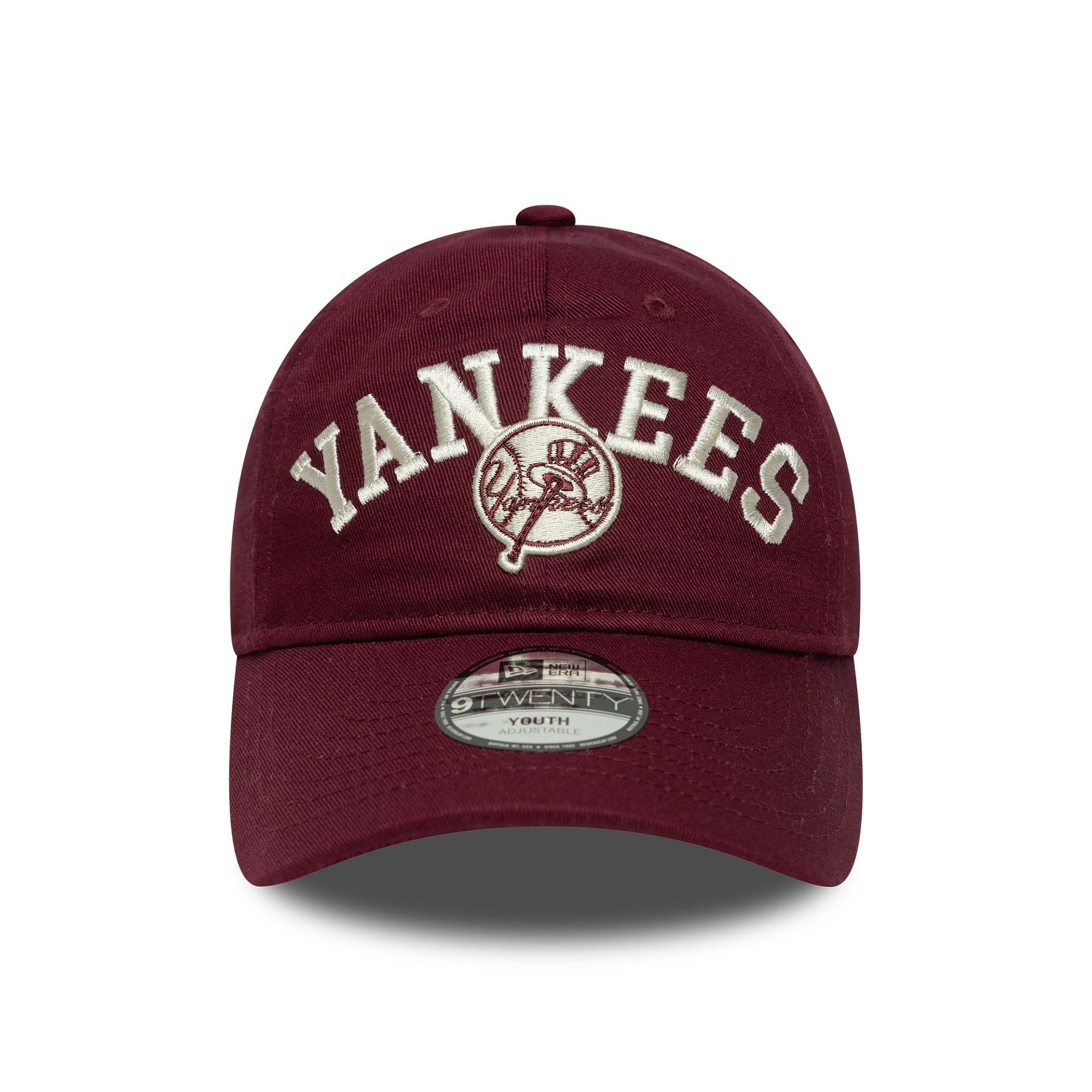 New York Yankees Youth MLB College Dark Red 9TWENTY Adjustable Cap - Image 2