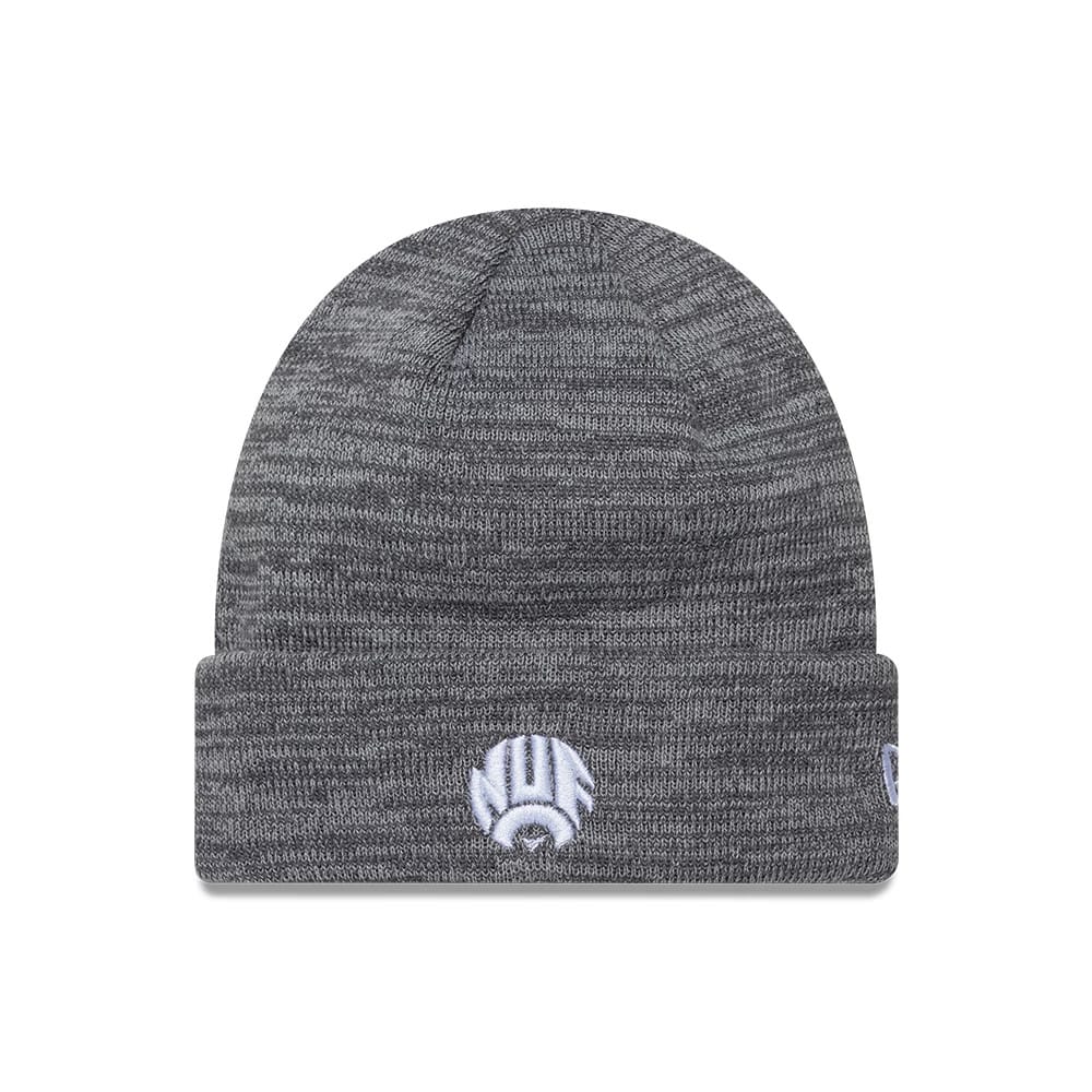 Newcastle United FC Retro Grey Cuff knit Beanie Hat