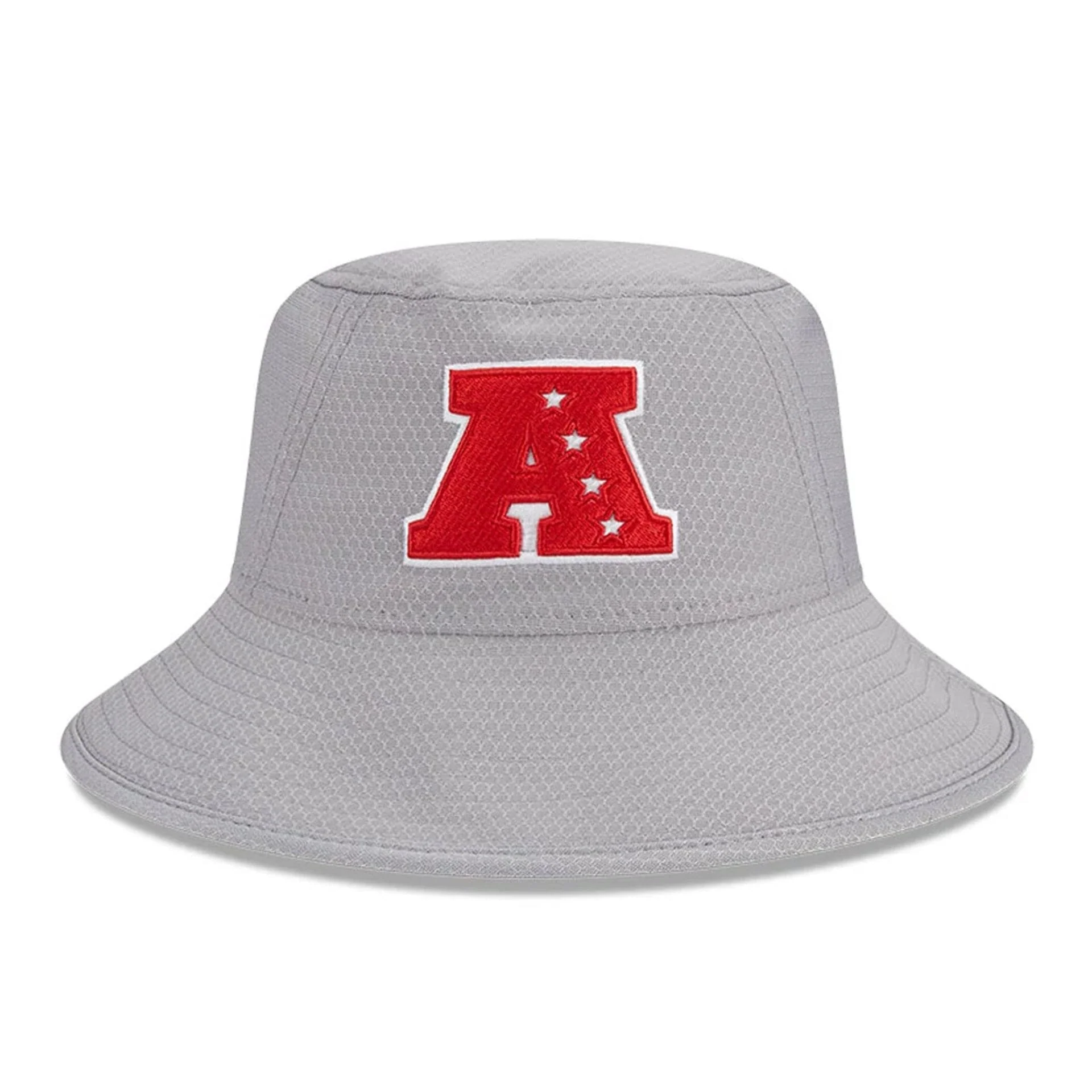 NFL Pro Bowl 2025 AFC Logo Grey Stretch Bucket Hat - Image 2