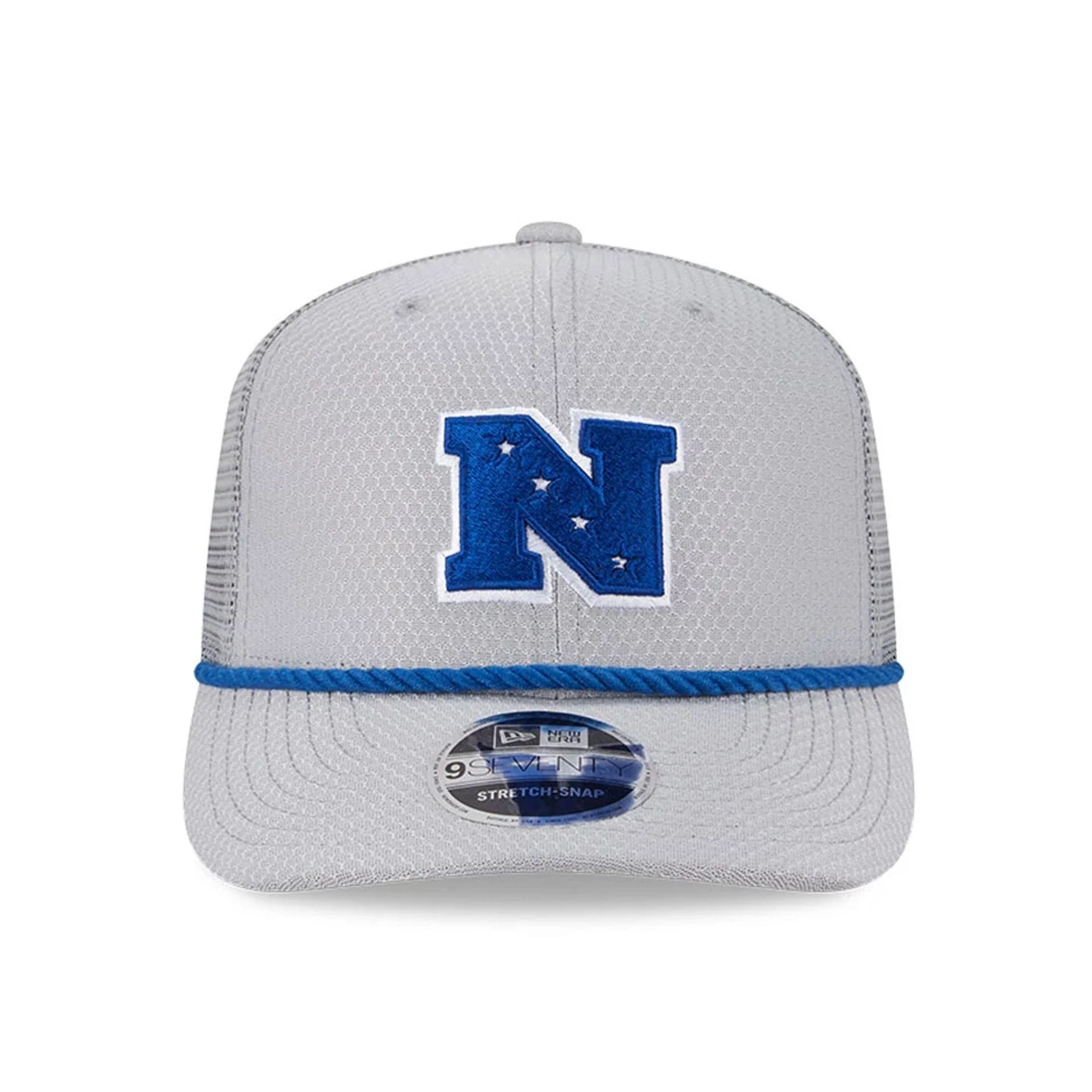 NFL Pro Bowl 2025 NFC Logo Grey 9SEVENTY Trucker Stretch Snap Cap - Image 2
