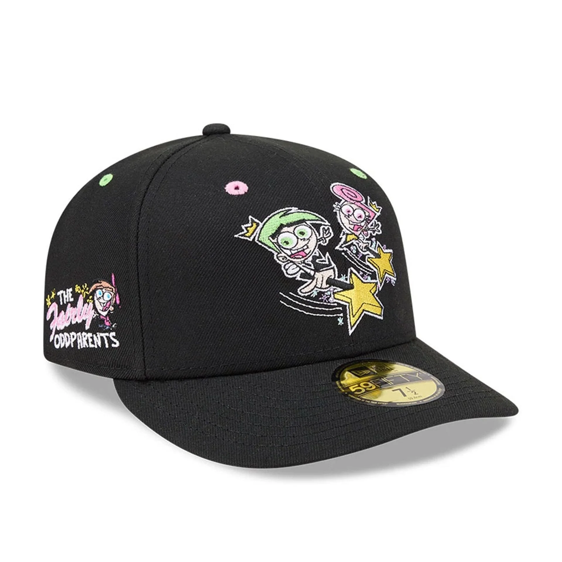 Nickelodeon Fairly Oddparents Black 59FIFTY Fitted Cap
