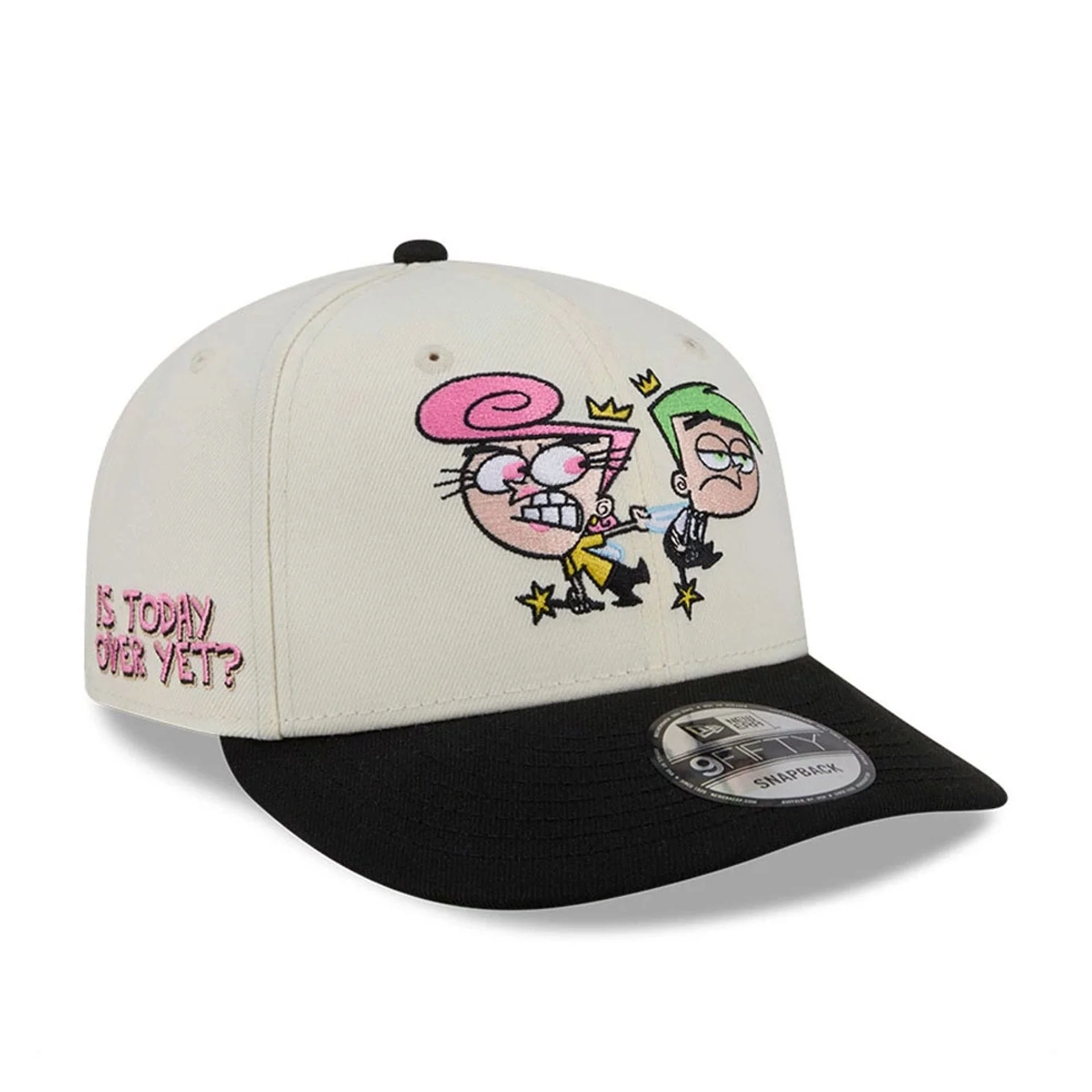 Nickelodeon Fairly Oddparents Is Today Over Yet White 9FIFTY Snapback Cap