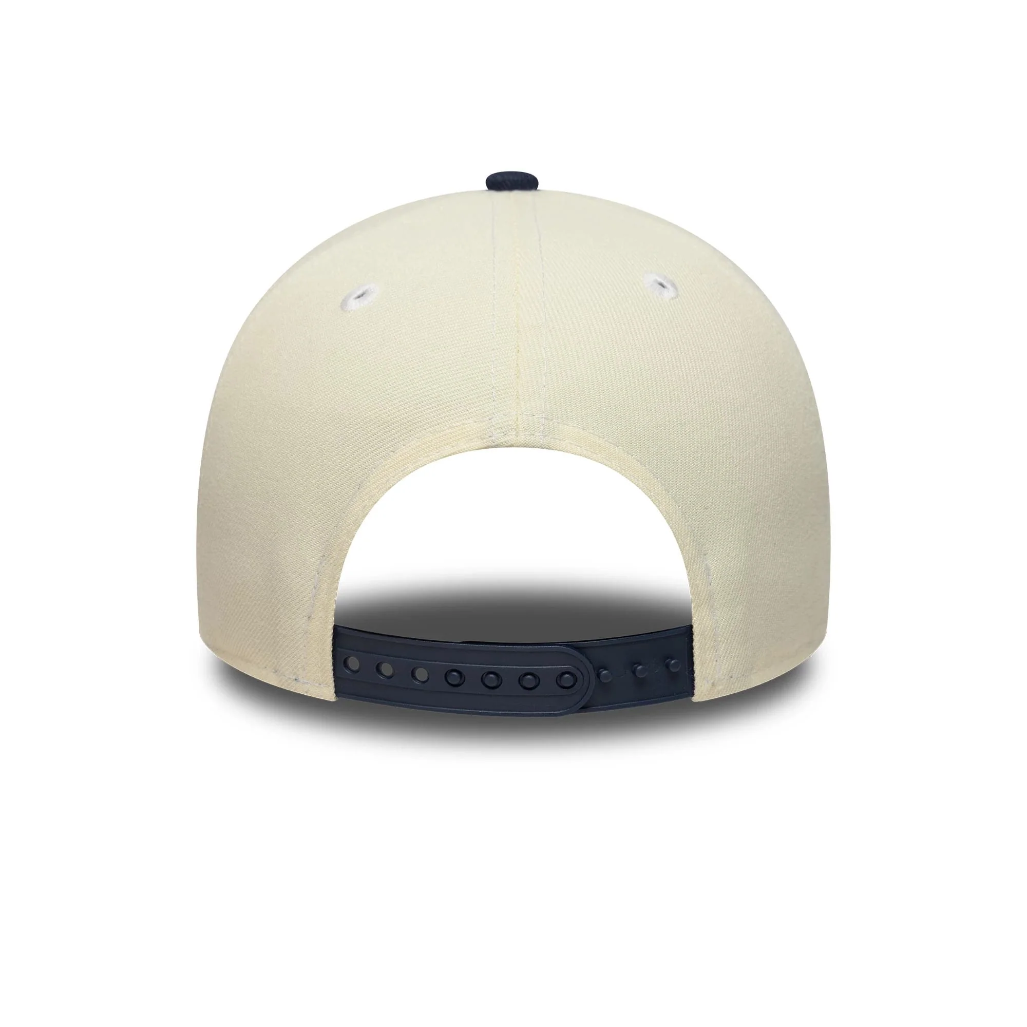 Oakland Athletics MLB Chrome Blue Contrast Cream 9FORTY A-Frame Adjustable Cap - Image 7