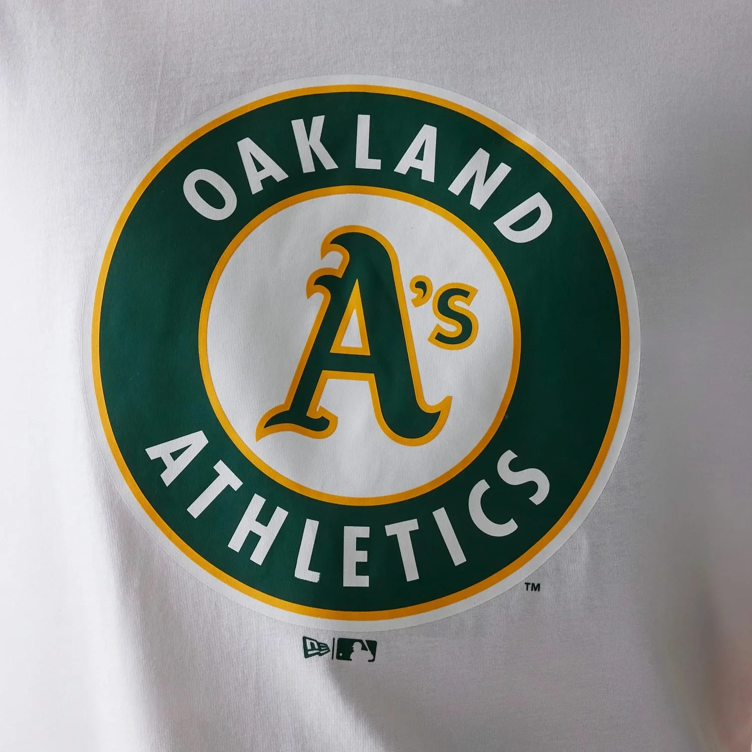 Oakland Athletics MLB Regular White T-Shirt - Image 4