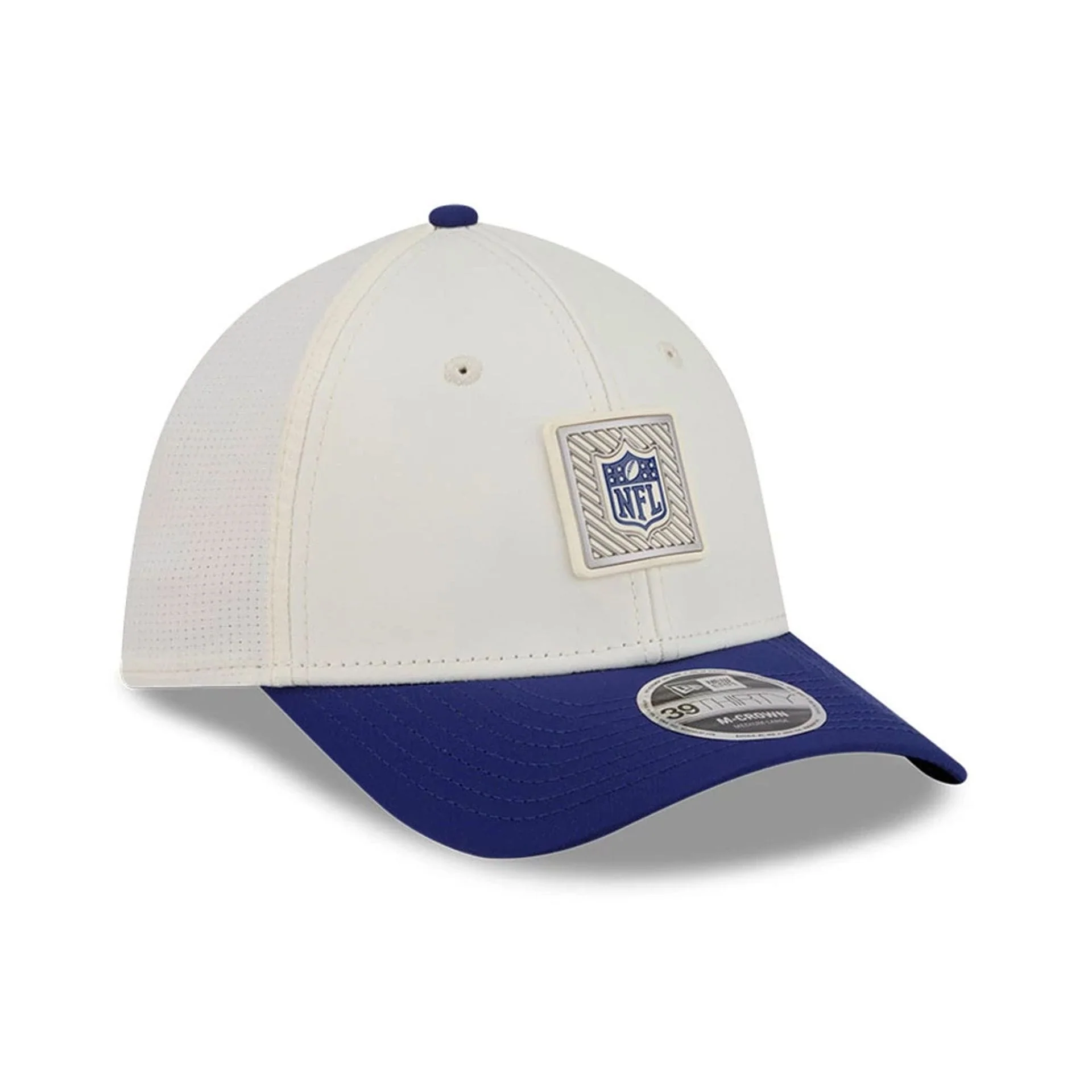 Official Logo NFL Training 2026 White 39THIRTY M-Crown Stretch Fit Cap - Image 3