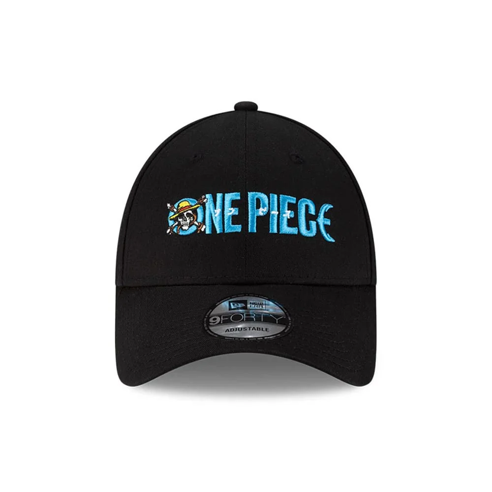 One Piece Straw Hat Pirates Black 9FORTY Adjustable Cap - Image 2