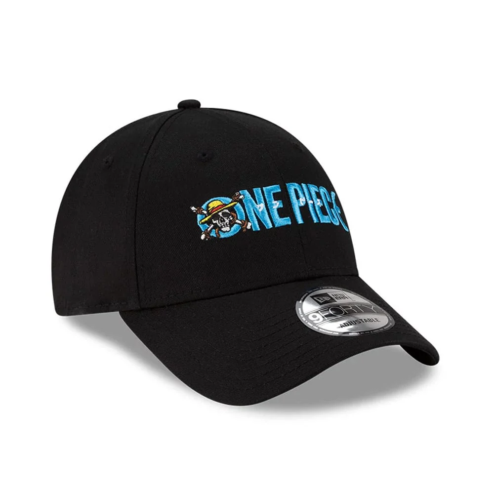 One Piece Straw Hat Pirates Black 9FORTY Adjustable Cap - Image 3