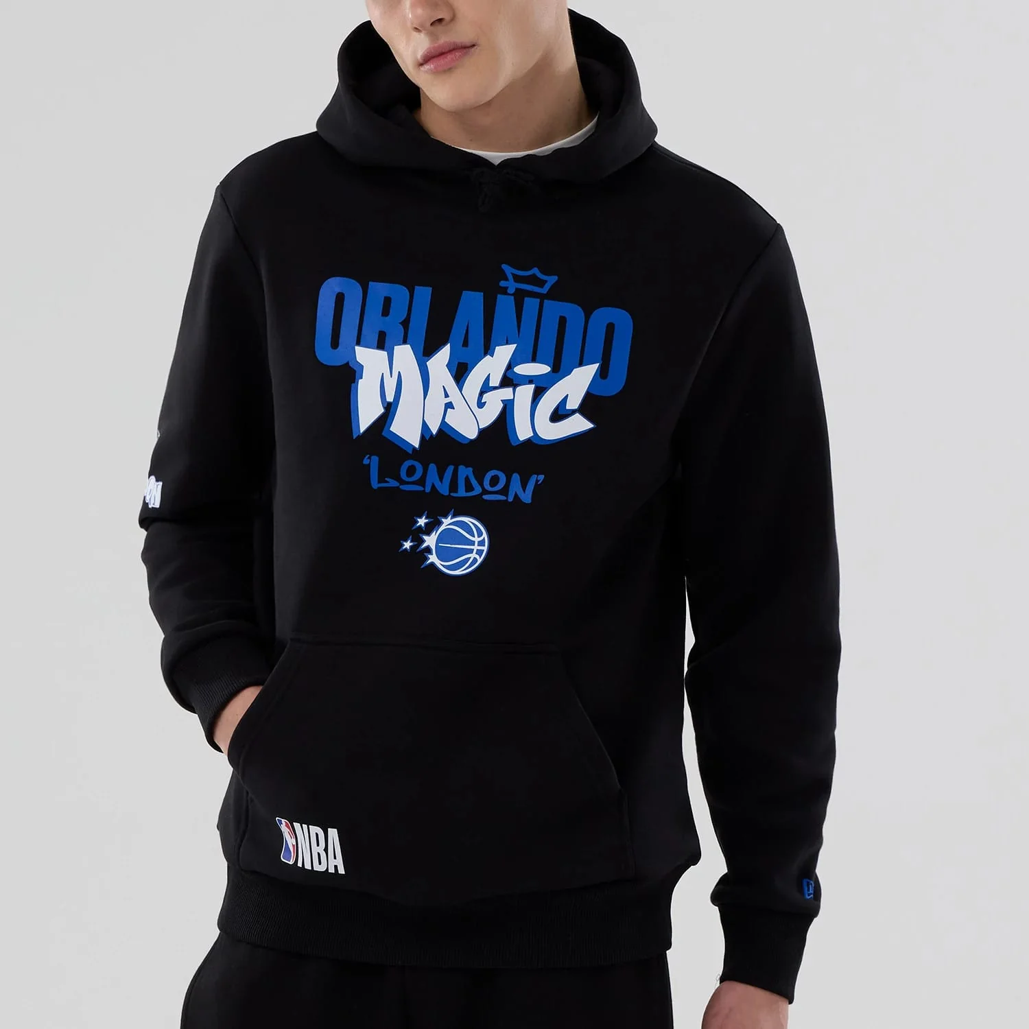 Orlando Magic NBA London Game 2026 Black Pullover Hoodie - Image 3