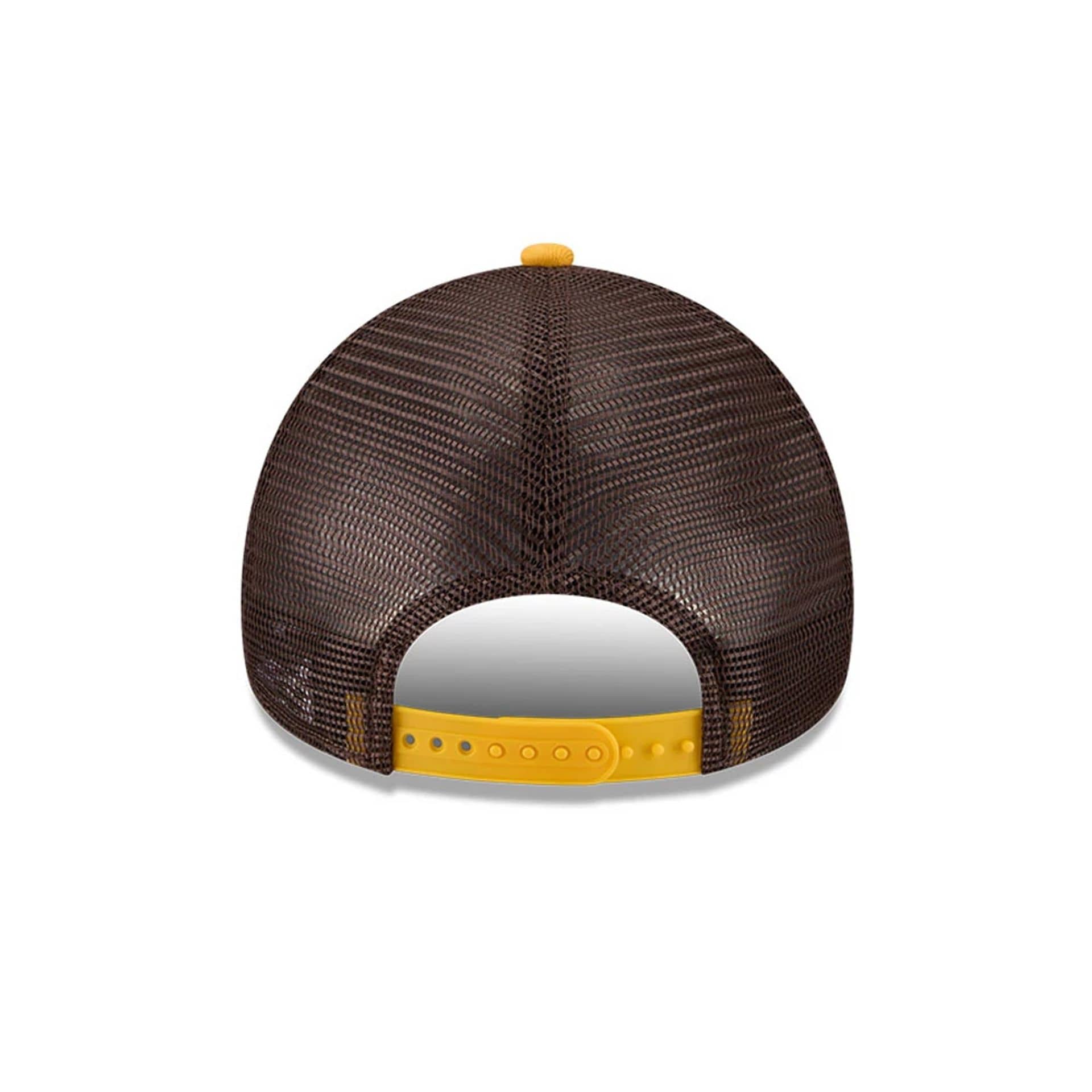 Padres MLB X Anchorman Whammy Dark Brown 9FORTY A-Frame Trucker Adjustable Cap - Image 5