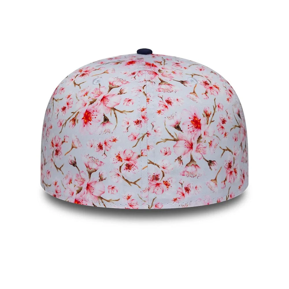 Paris Saint Germain Cherry Blossom Navy 59FIFTY Fitted Cap - Image 6