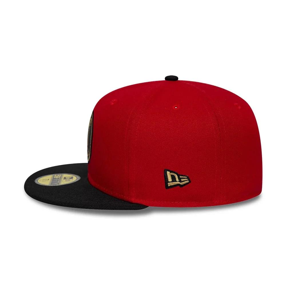 Paris Saint Germain Chinese New Year Red 59FIFTY Fitted Cap - Image 5