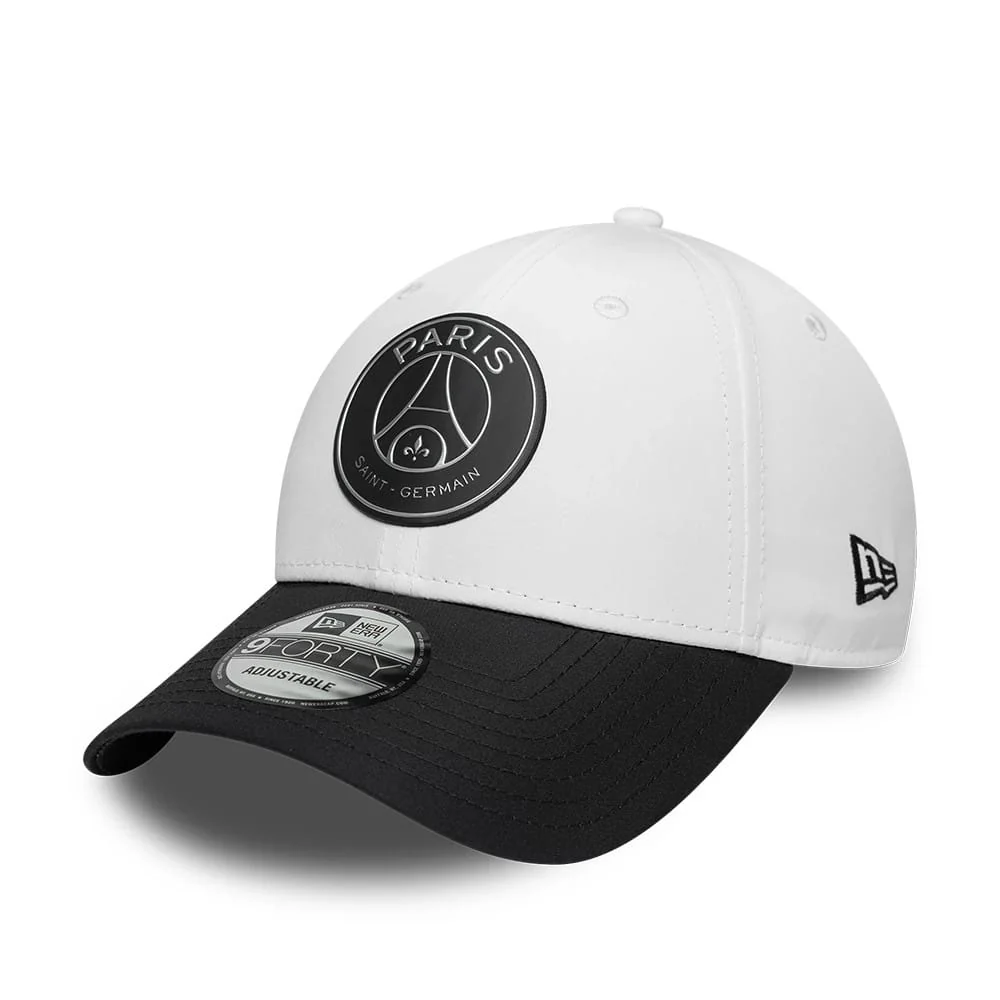 Paris Saint Germain Metallic White 9FORTY Adjustable Cap