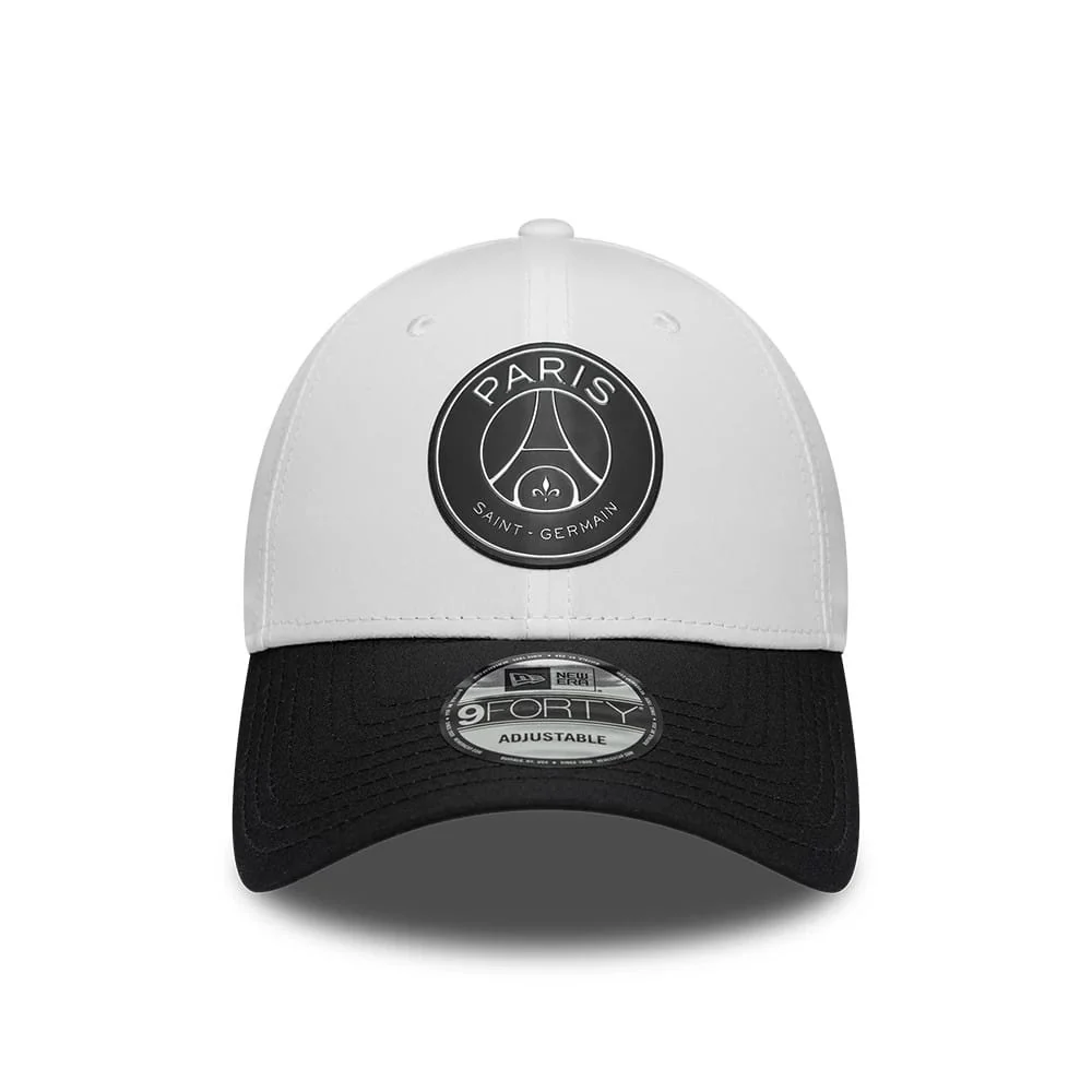 Paris Saint Germain Metallic White 9FORTY Adjustable Cap - Image 2