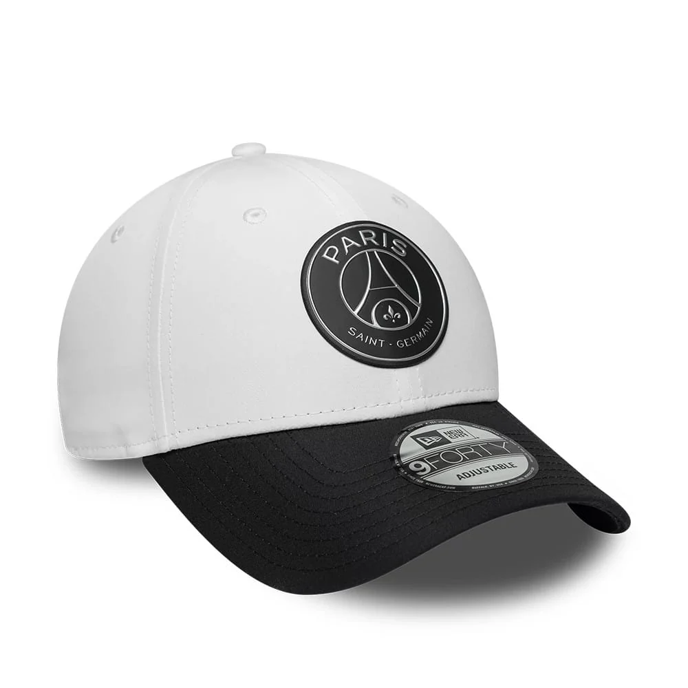 Paris Saint Germain Metallic White 9FORTY Adjustable Cap - Image 3