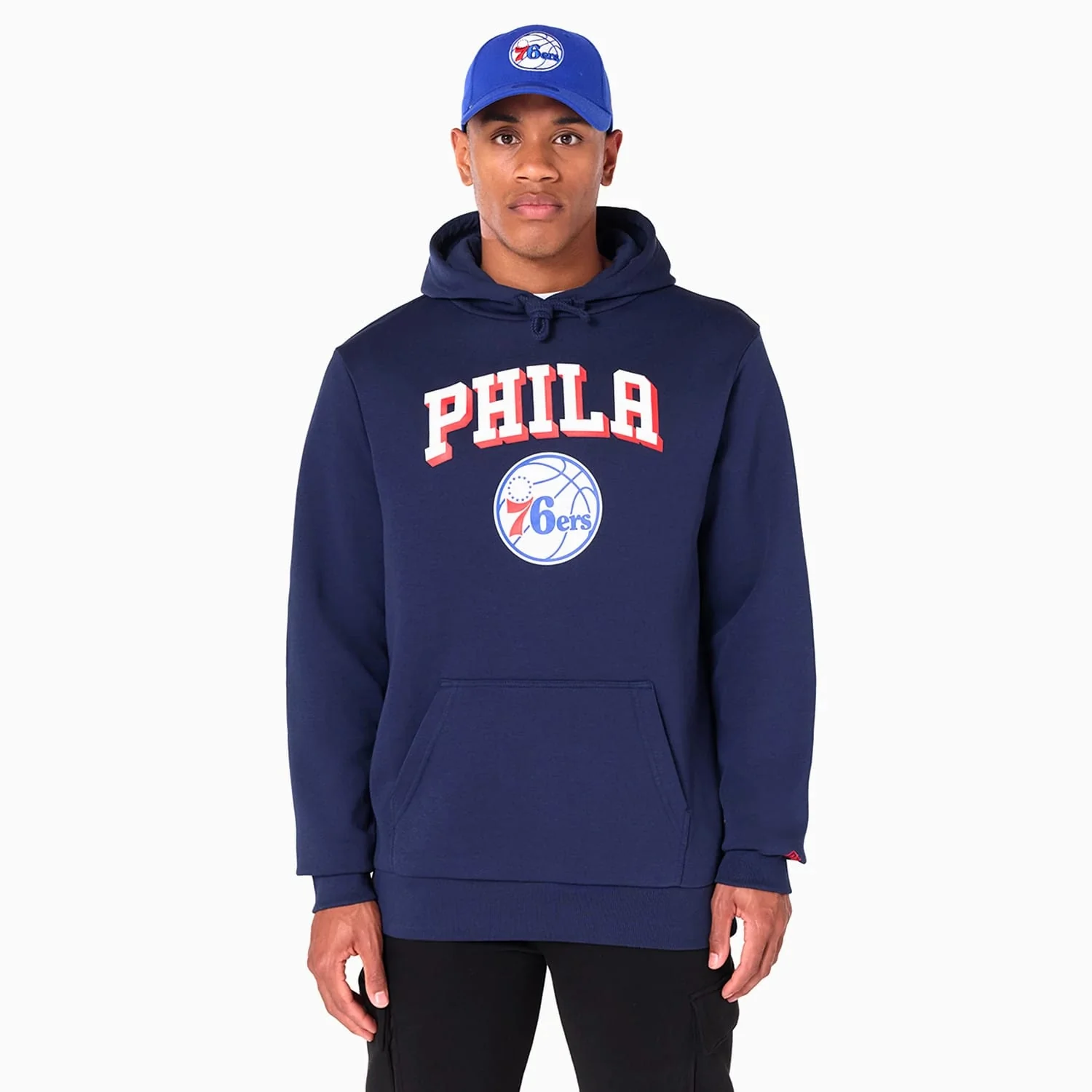 Philadelphia 76ers NBA Navy Pullover Hoodie