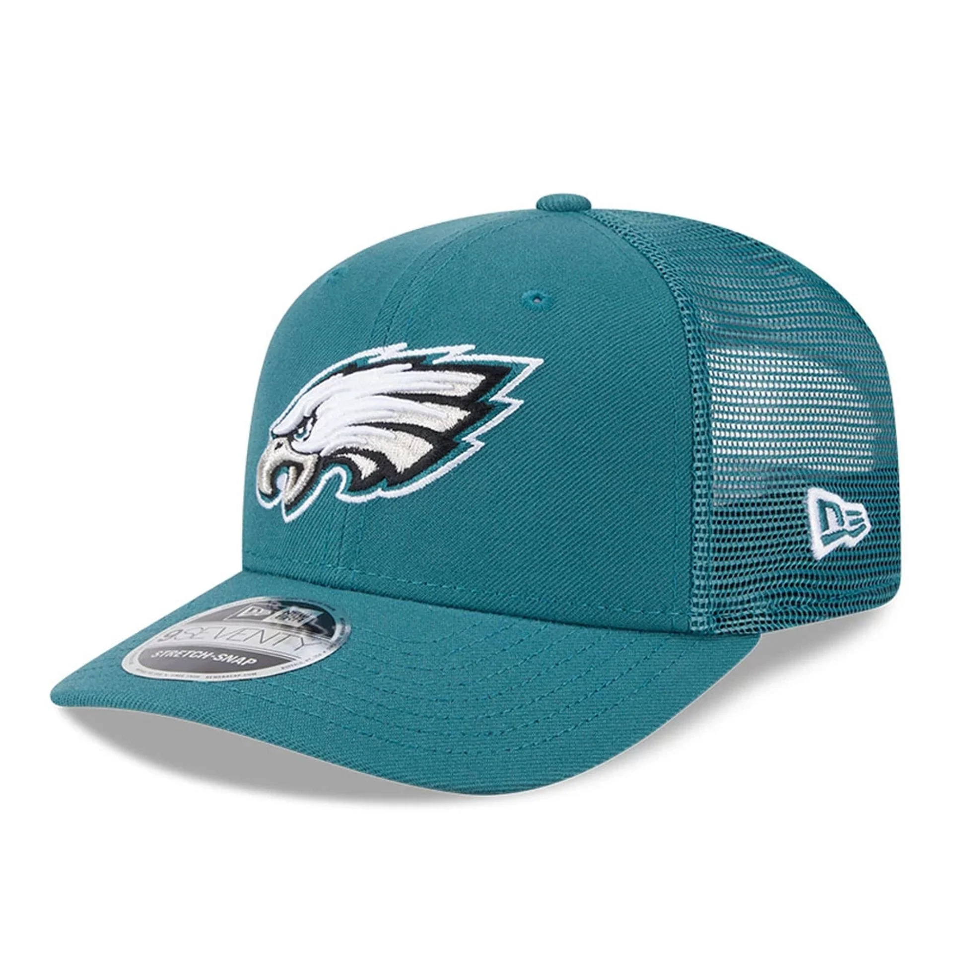 Philadelphia Eagles NFL Evergreen Dark Green 9SEVENTY Stretch Snap Cap