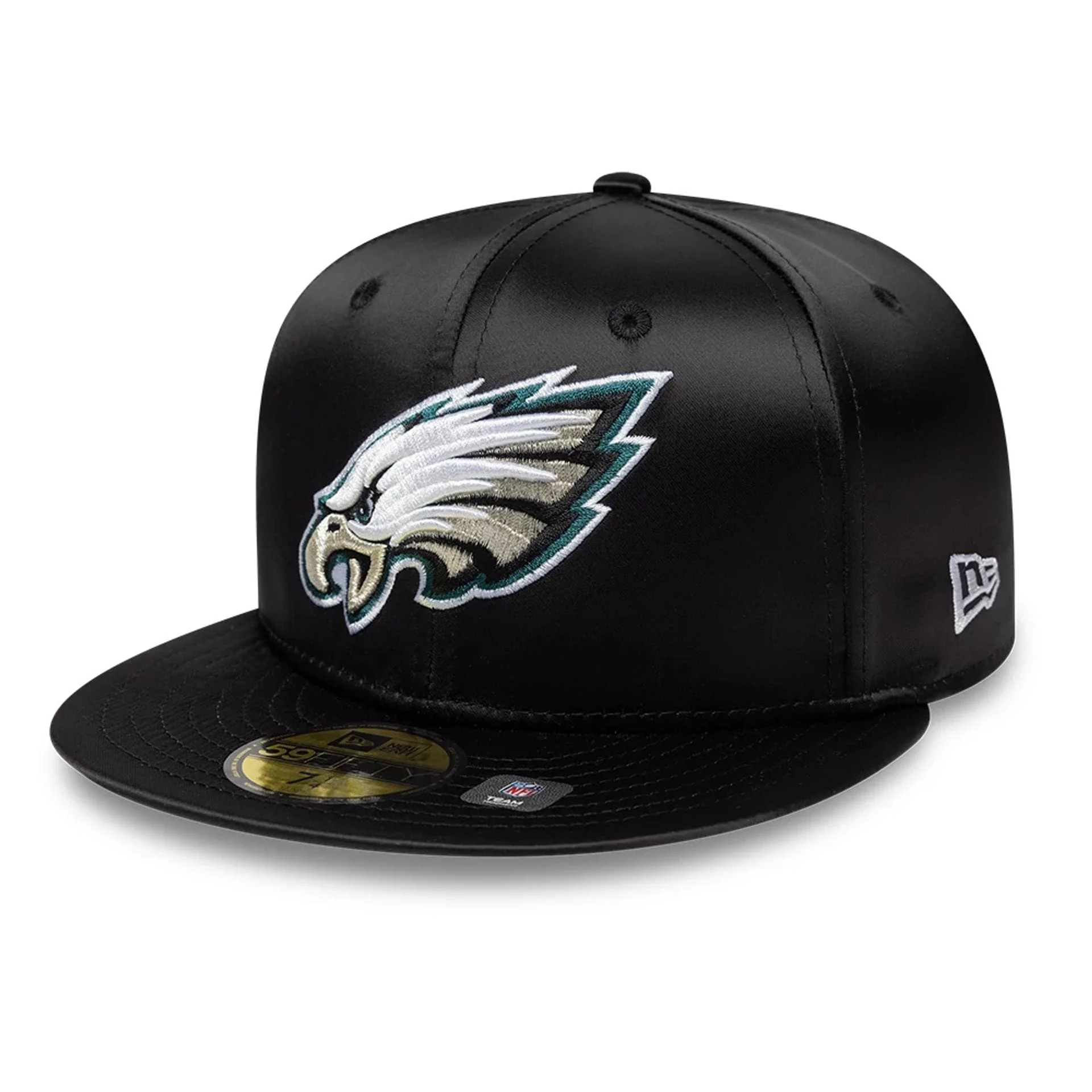 Philadelphia Eagles NFL Satin Black 59FIFTY Fitted Cap
