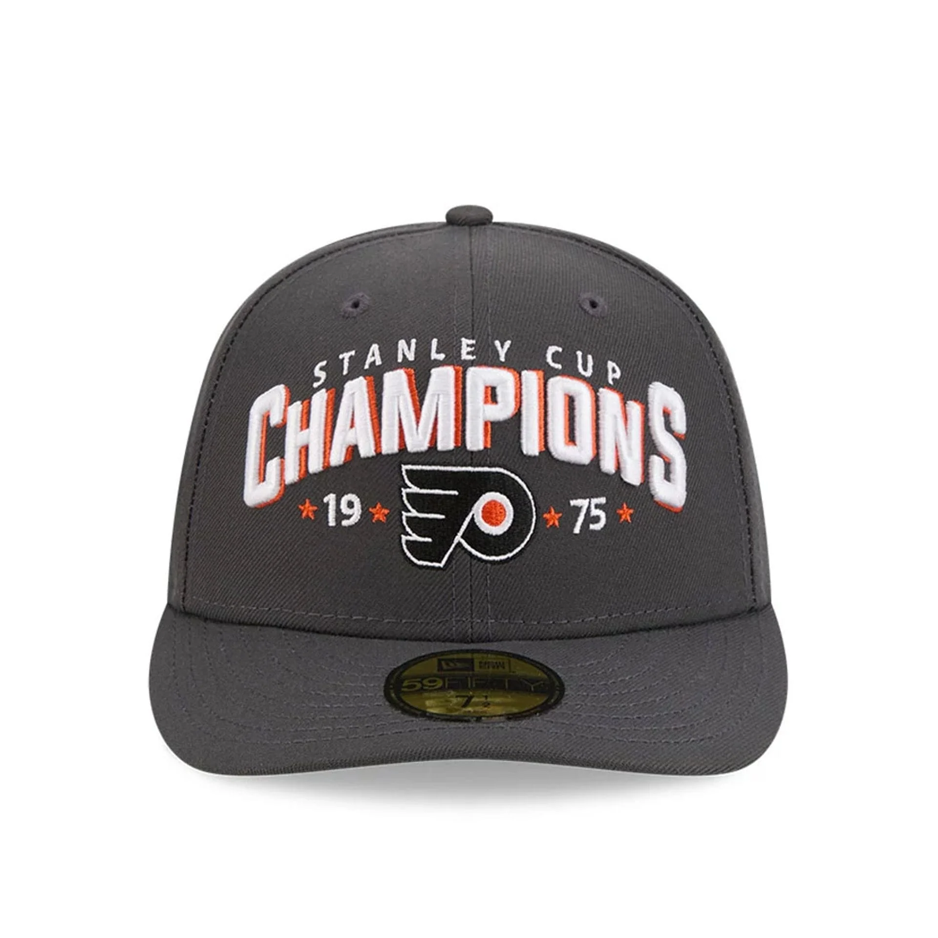 Philadelphia Flyers NHL Stanley Cup Champions Dark Grey 59FIFTY Fitted Cap - Image 3