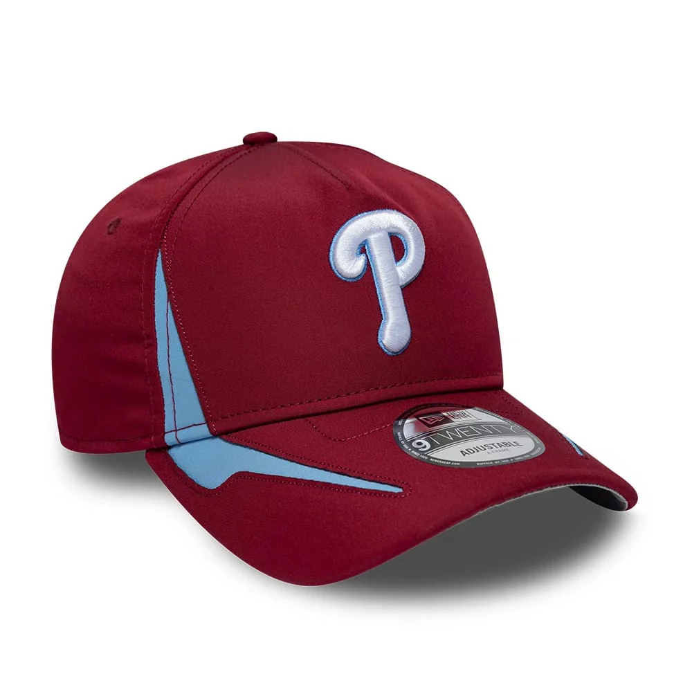 Philadelphia Phillies MLB Panel Dark Red 9TWENTY A-Frame Adjustable Cap - Image 4