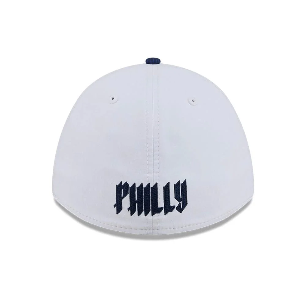 Phillies MLB City Connect Blue 39THIRTY M-Crown A-Frame Stretch Fit Cap - Image 5