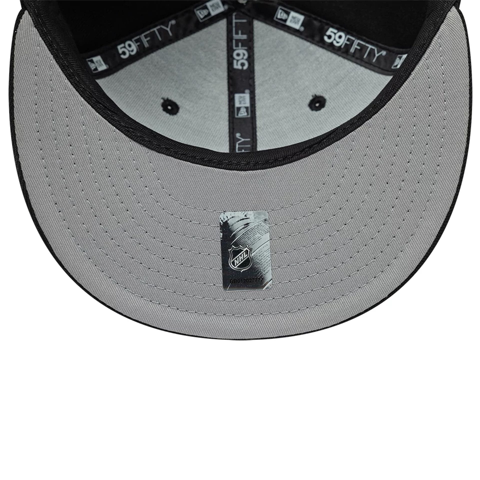Pittsburgh Penguins NHL Basic Black 59FIFTY Fitted Cap - Image 2