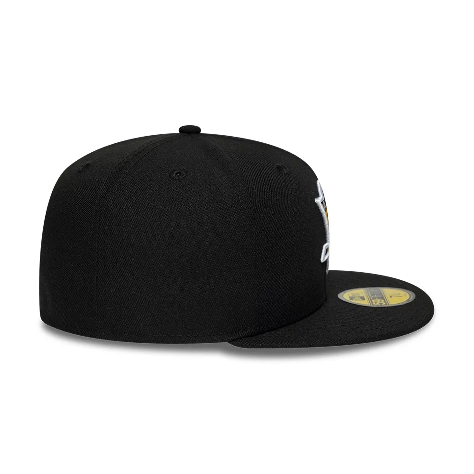 Pittsburgh Penguins NHL Basic Black 59FIFTY Fitted Cap - Image 7