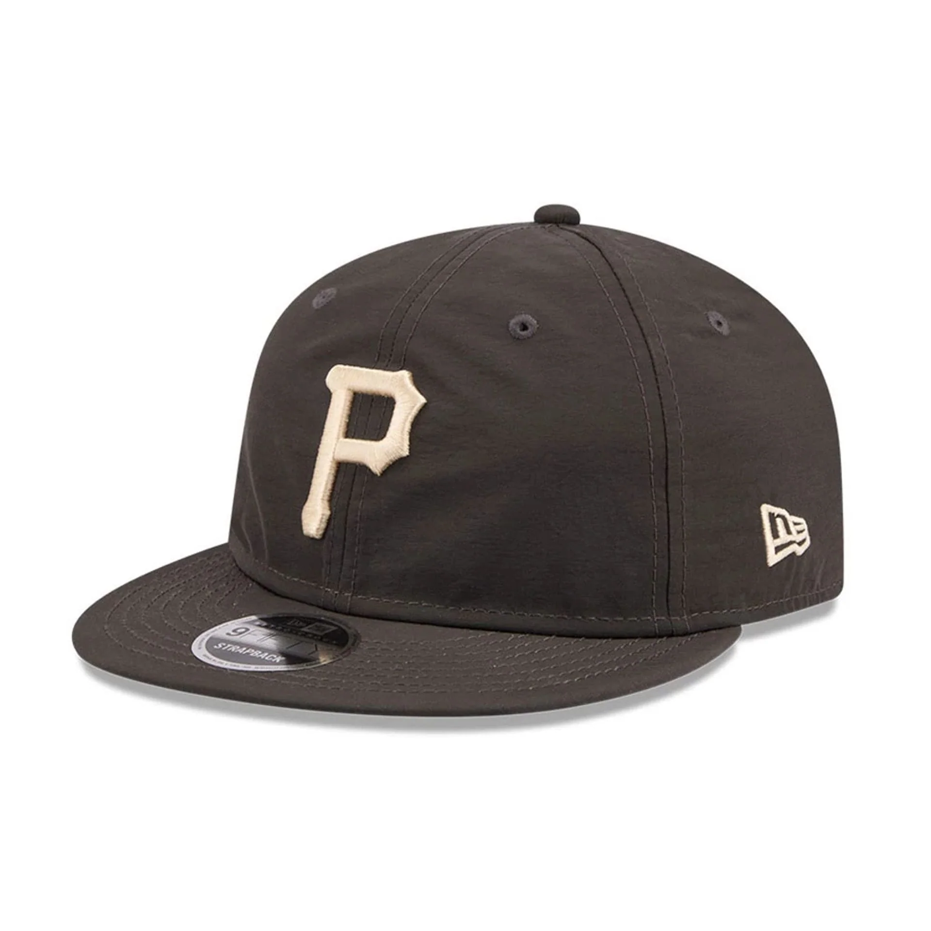 Pittsburgh Pirates MLB Nylon Black Retro Crown 9FIFTY Adjustable Cap