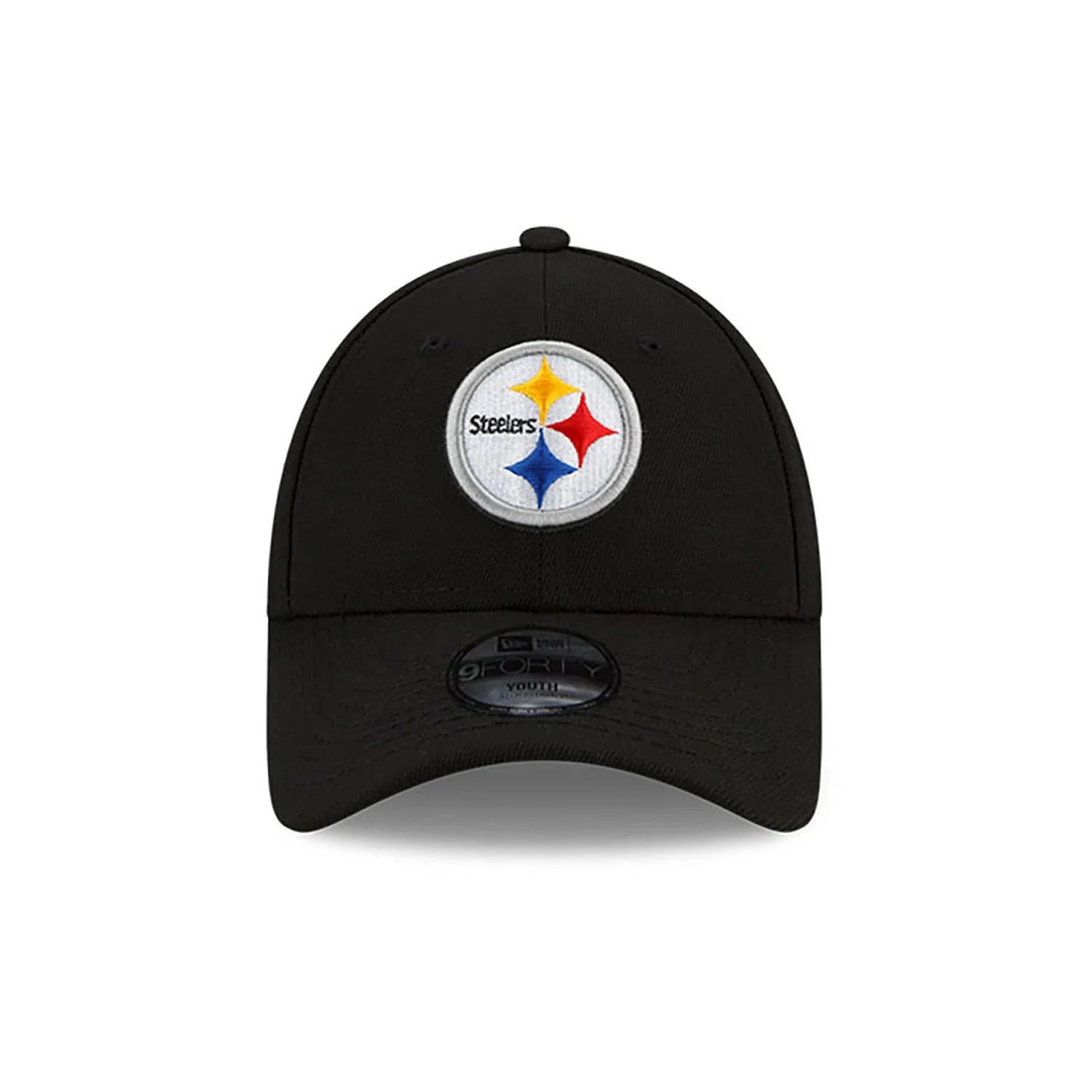 Pittsburgh Steelers Youth The League Black 9FORTY Adjustable Cap - Image 2