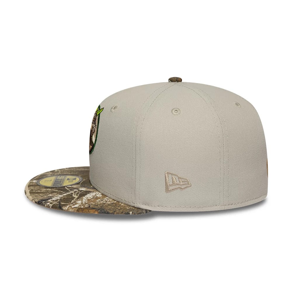 Portland Beavers MiLB Hometown Beige 59FIFTY Fitted Cap - Image 7