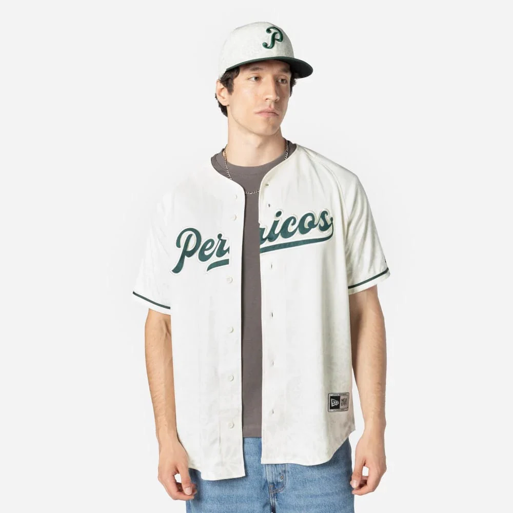 Puebla Pericos Mexico LMB On Field White On-Field Jersey