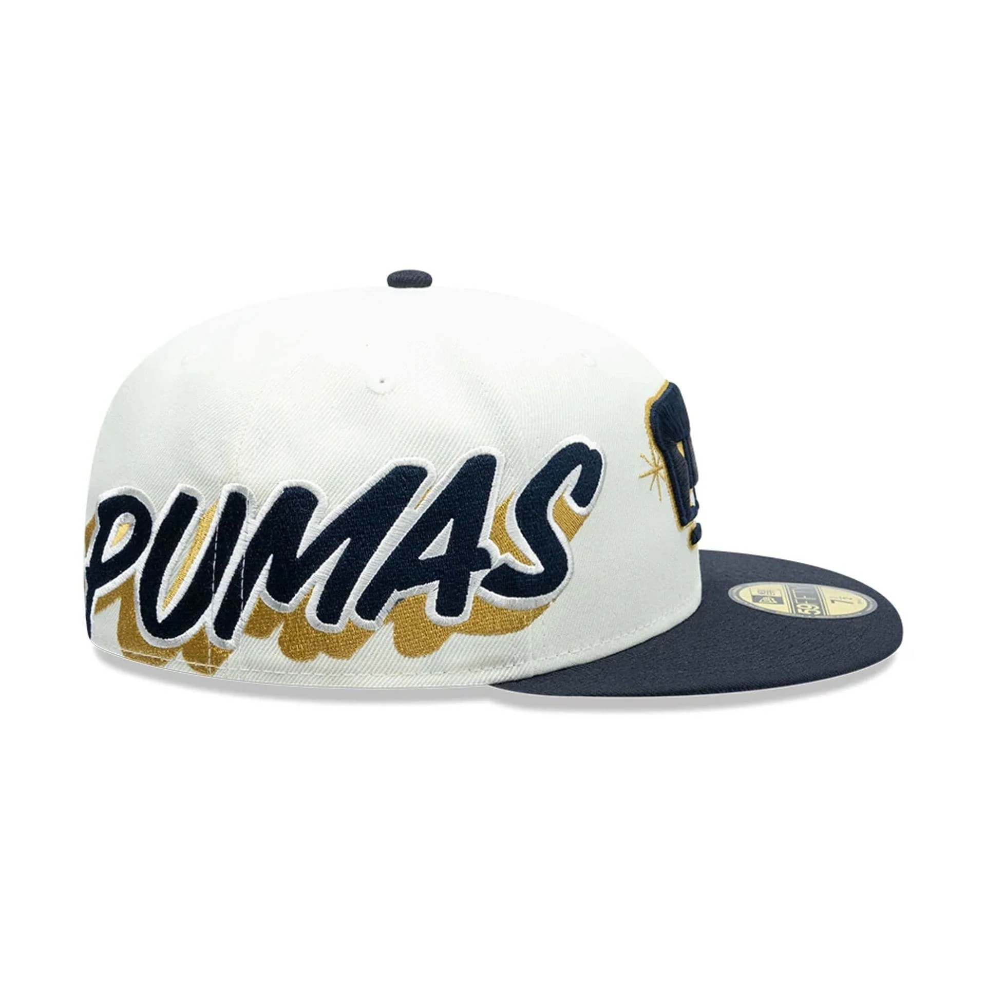 Pumas Unam Liga MX White 59FIFTY Fitted Cap - Image 4