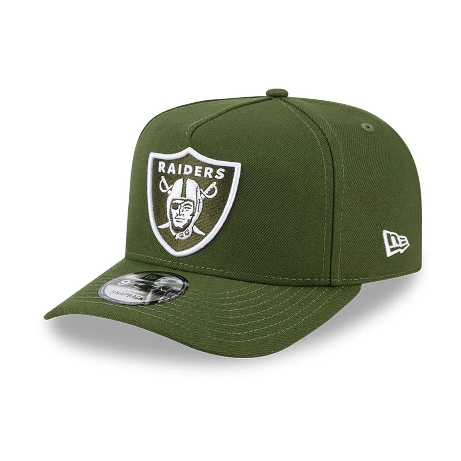 Raiders NFL Rifle Green 9FIFTY A-Frame Snapback Adjustable Cap