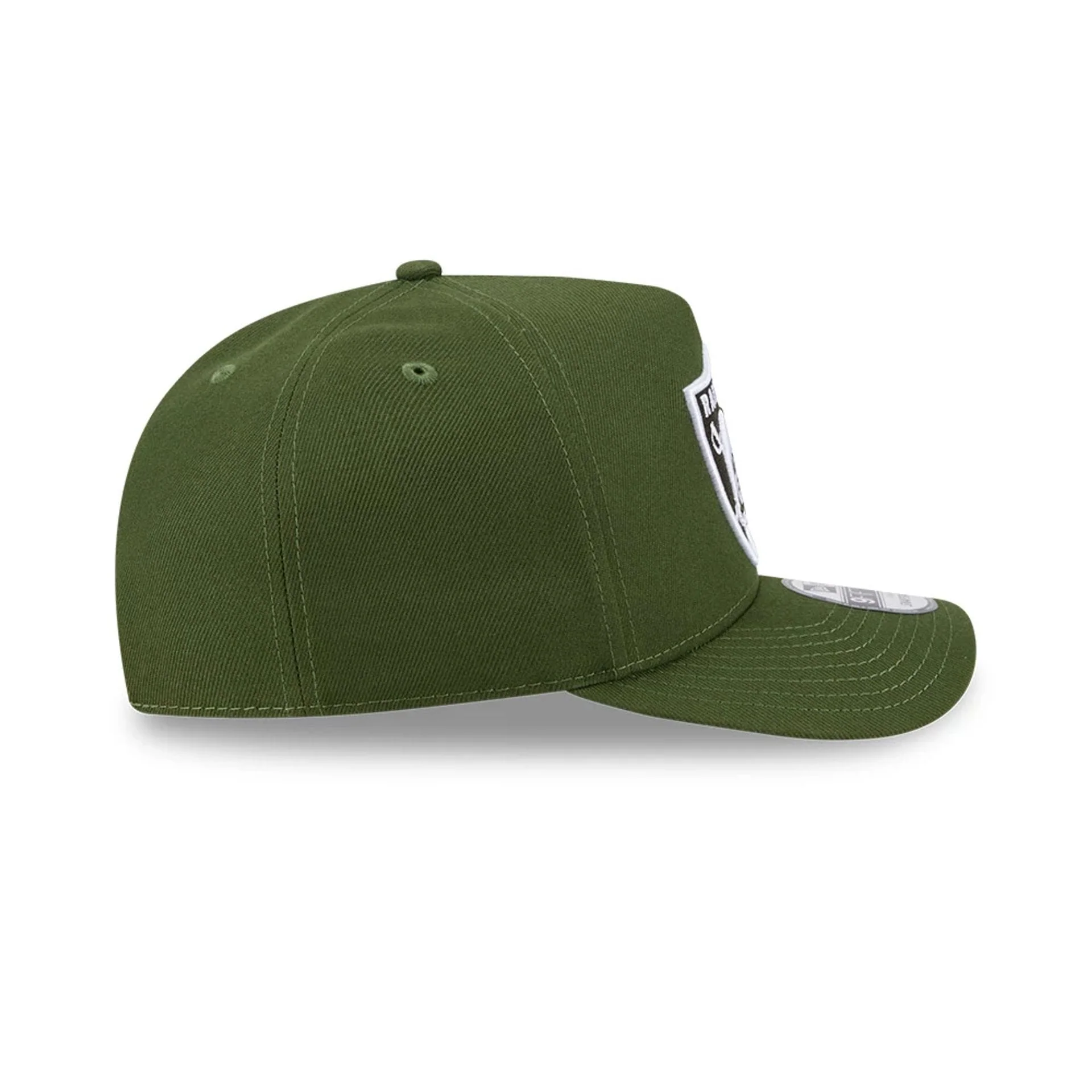 Raiders NFL Rifle Green 9FIFTY A-Frame Snapback Adjustable Cap - Image 6